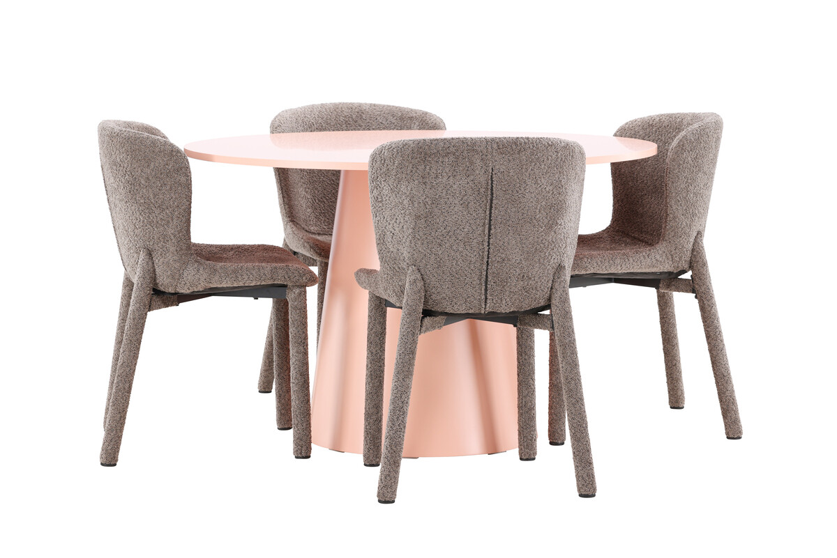 Étkezőgarnitúra Dallas 4751 (Barna)