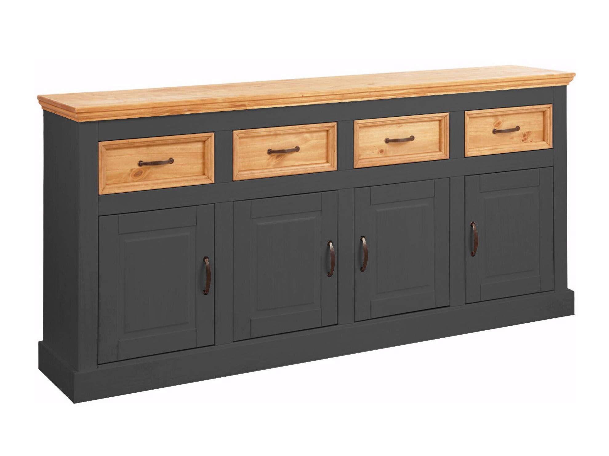 Komód Tolelio 106 (Antracit + Fenyő)