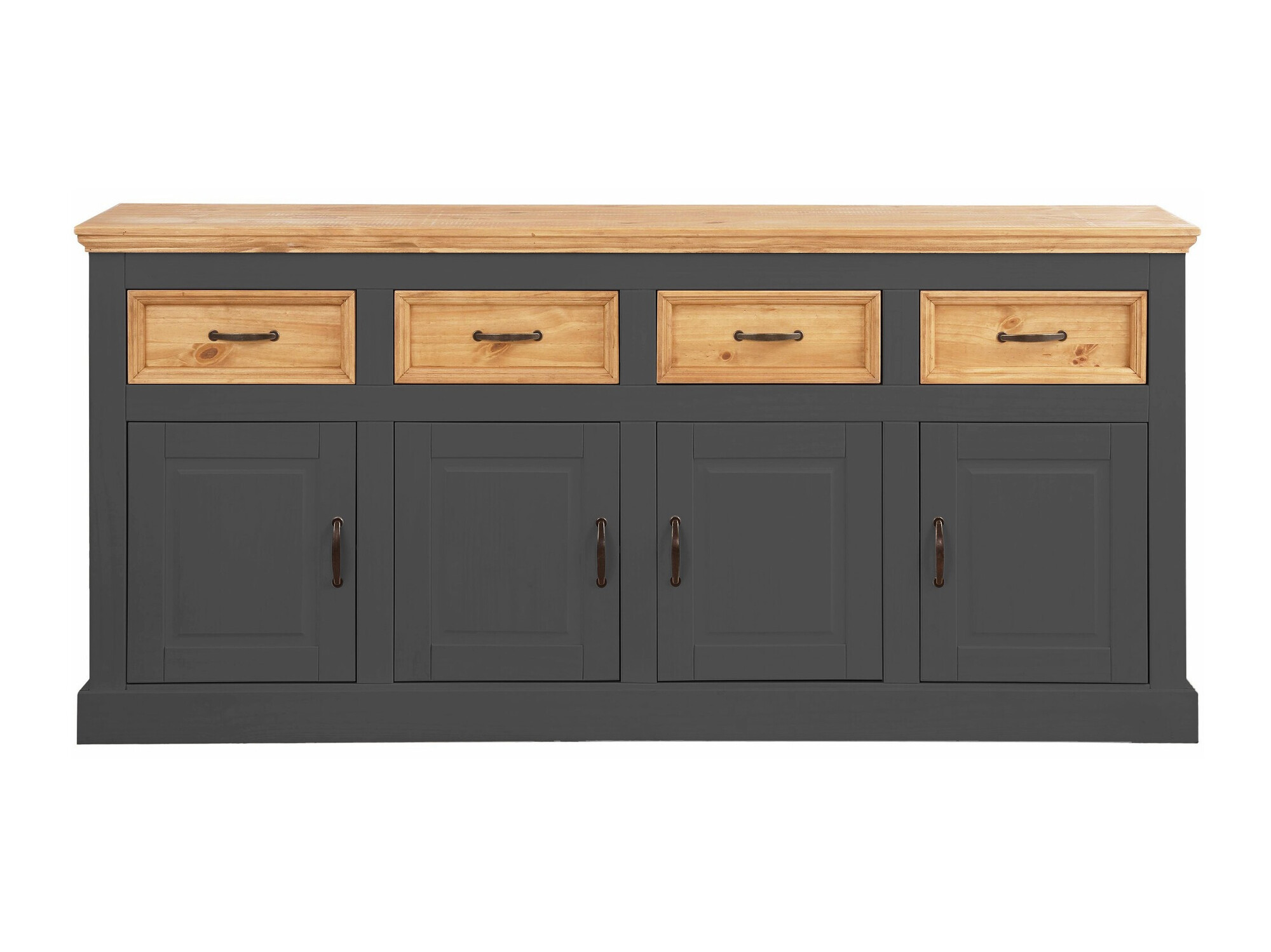 Komód Tolelio 106 (Antracit + Fenyő)