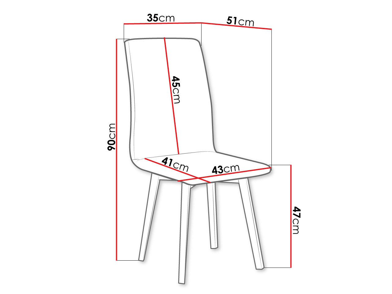 Szék Victorville 268 (Sonoma tölgy)