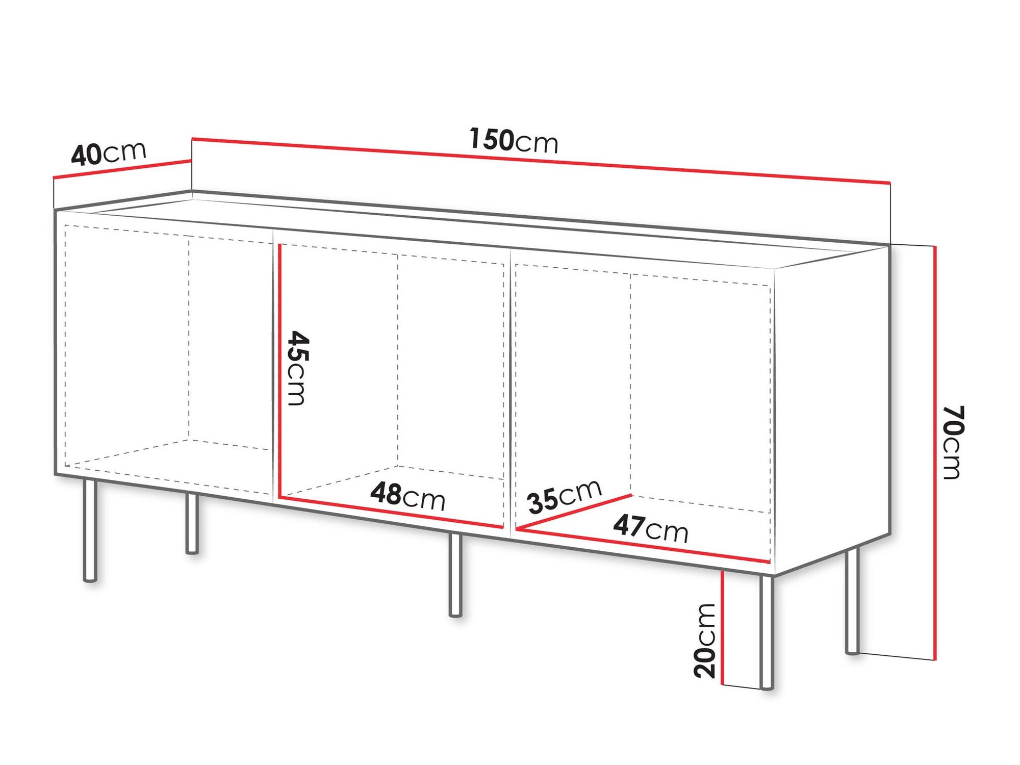 Szekrény Melbela 104 (Kasmír + Tölgy)