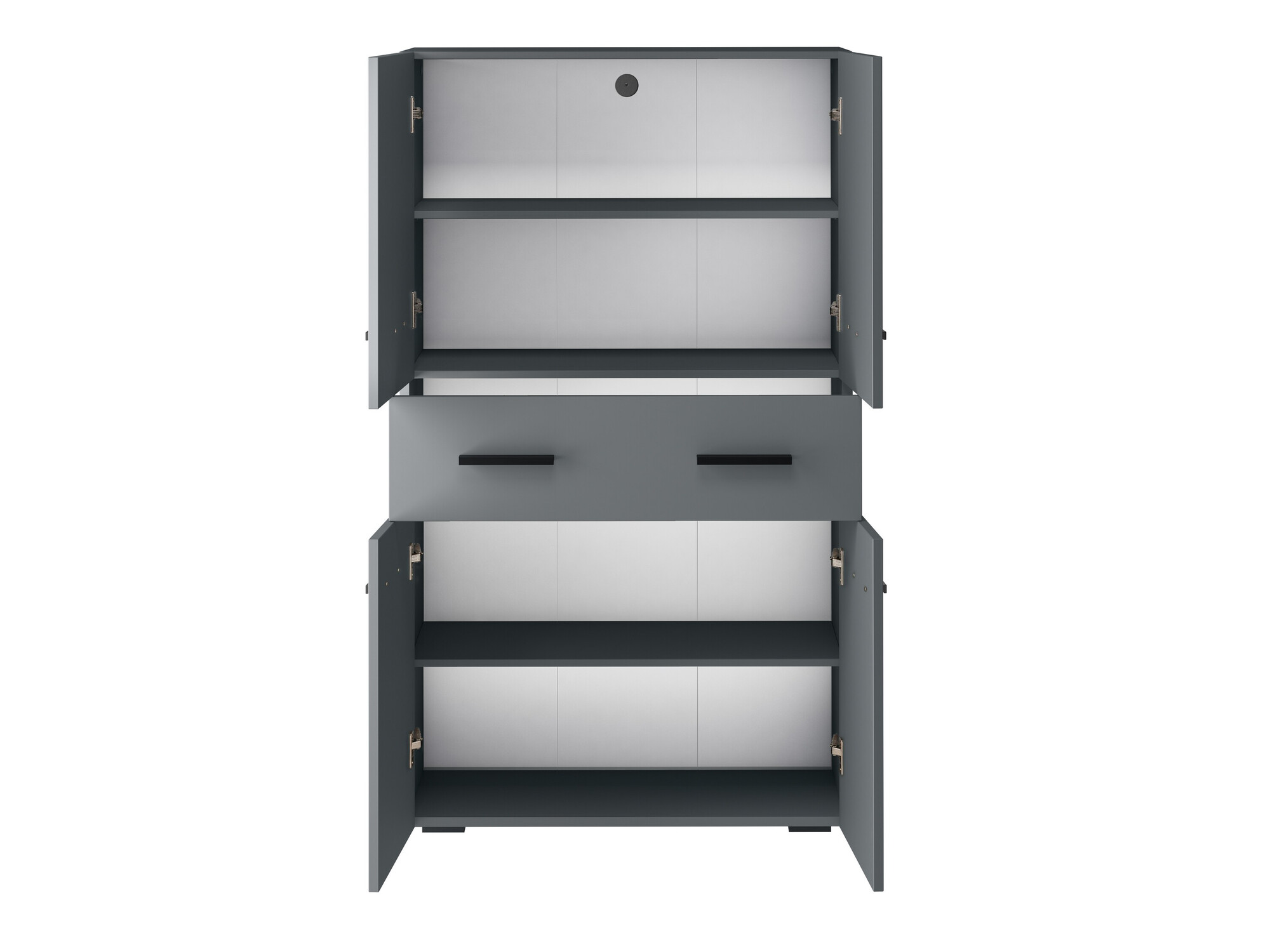 Álló fürdőszoba szekrény Larlori 106 (Antracit)