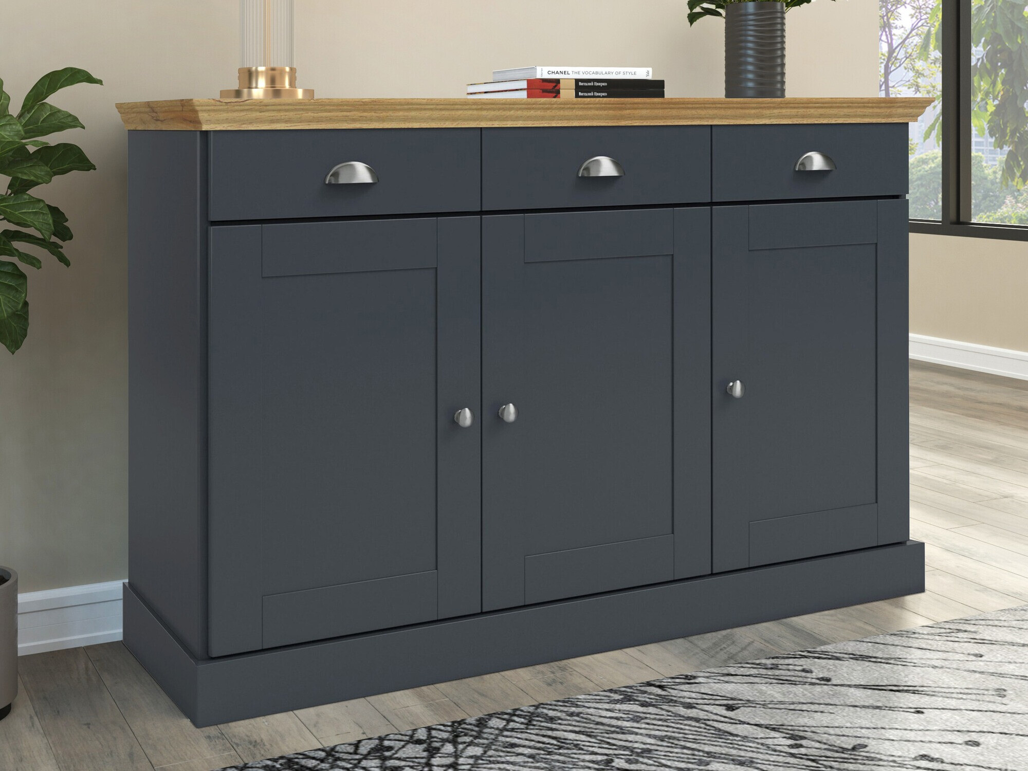 Komód Salfelo 103 (Antracit)