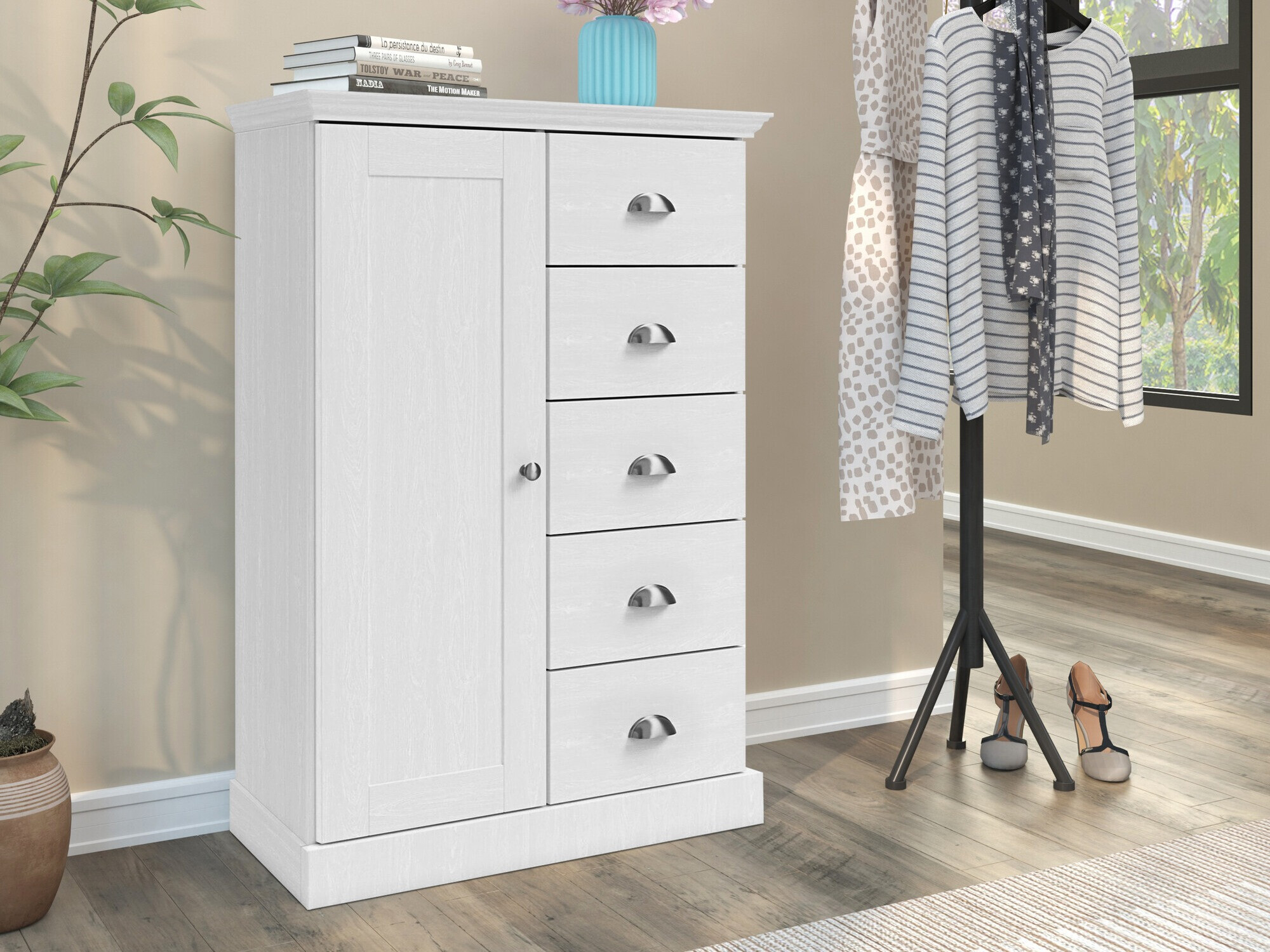 Komód Salfelo 104 (Fehér)