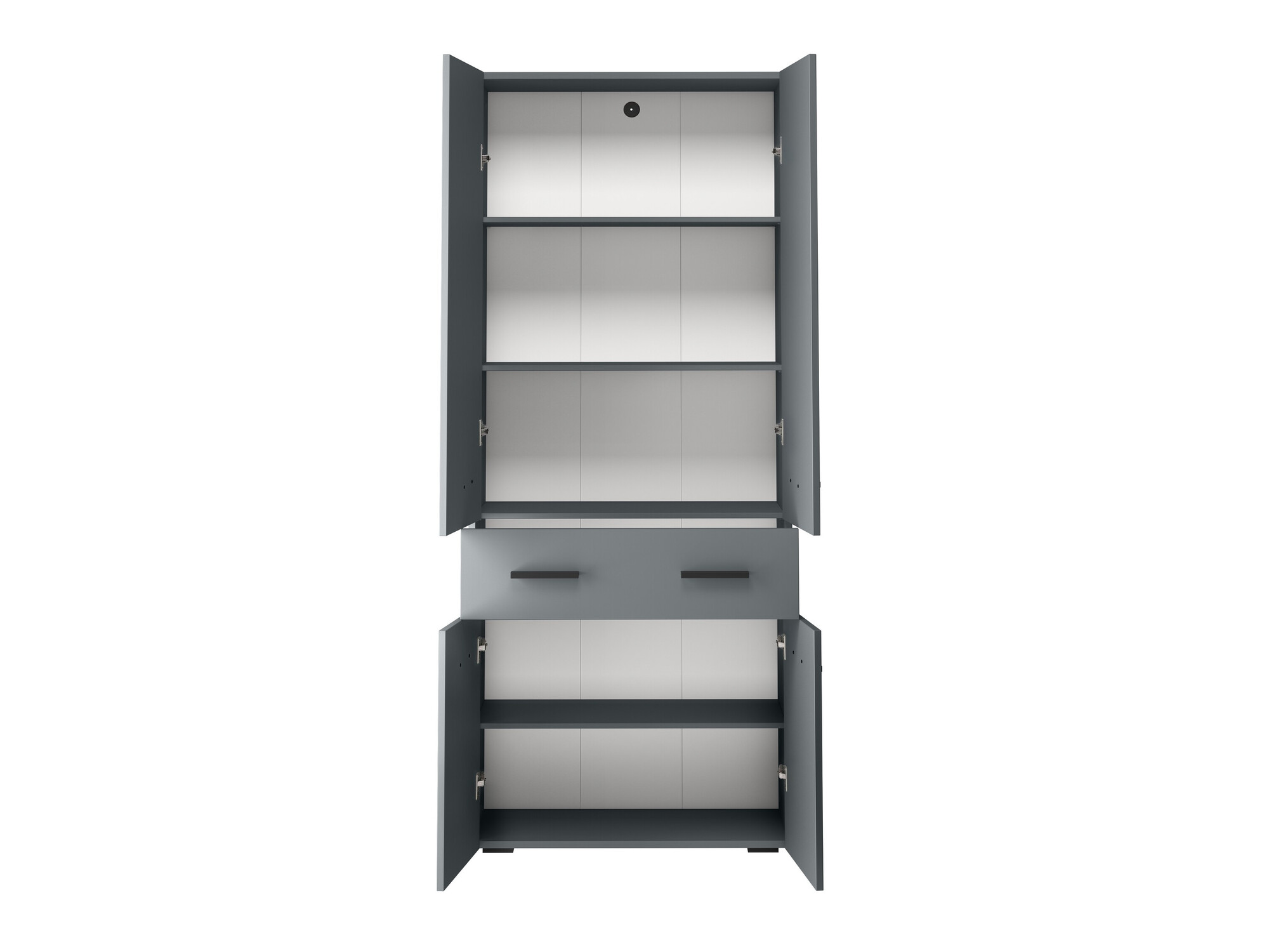 Álló fürdőszoba szekrény Larlori 107 (Antracit)