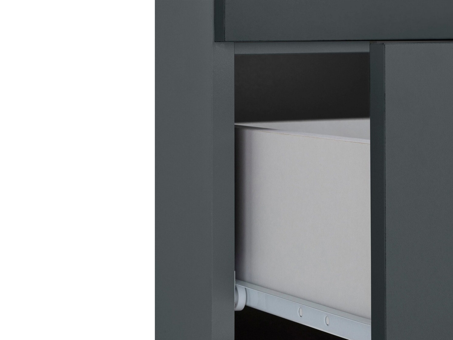 Álló fürdőszoba szekrény Larlori 107 (Antracit)