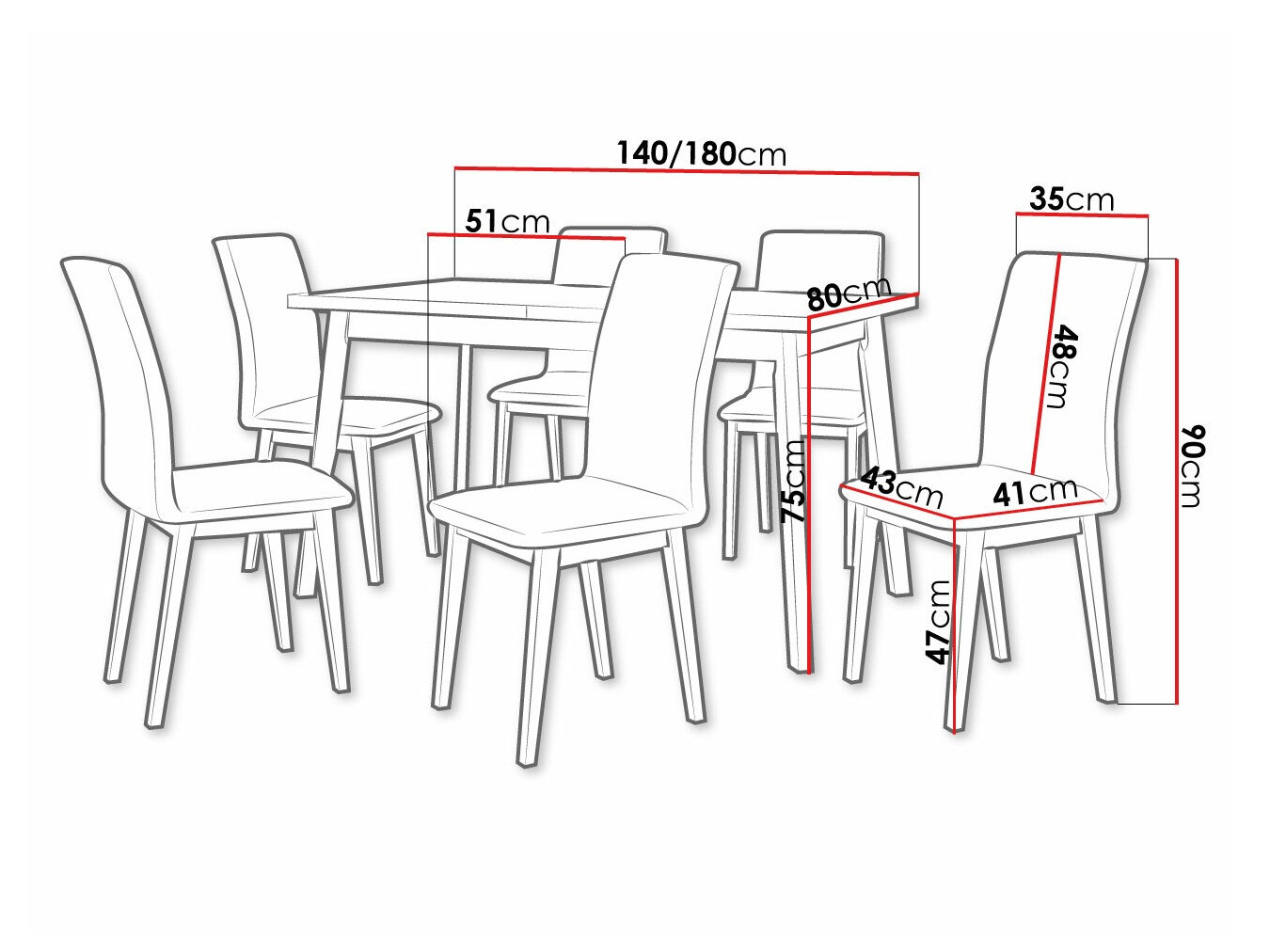 Étkezőgarnitúra Victorville 288 (Artisan tölgy + Fekete)