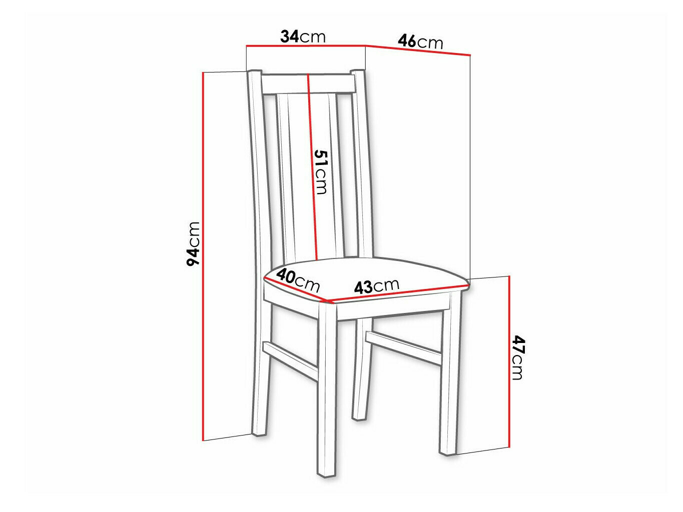 Szék Victorville 143 (Égerfa)