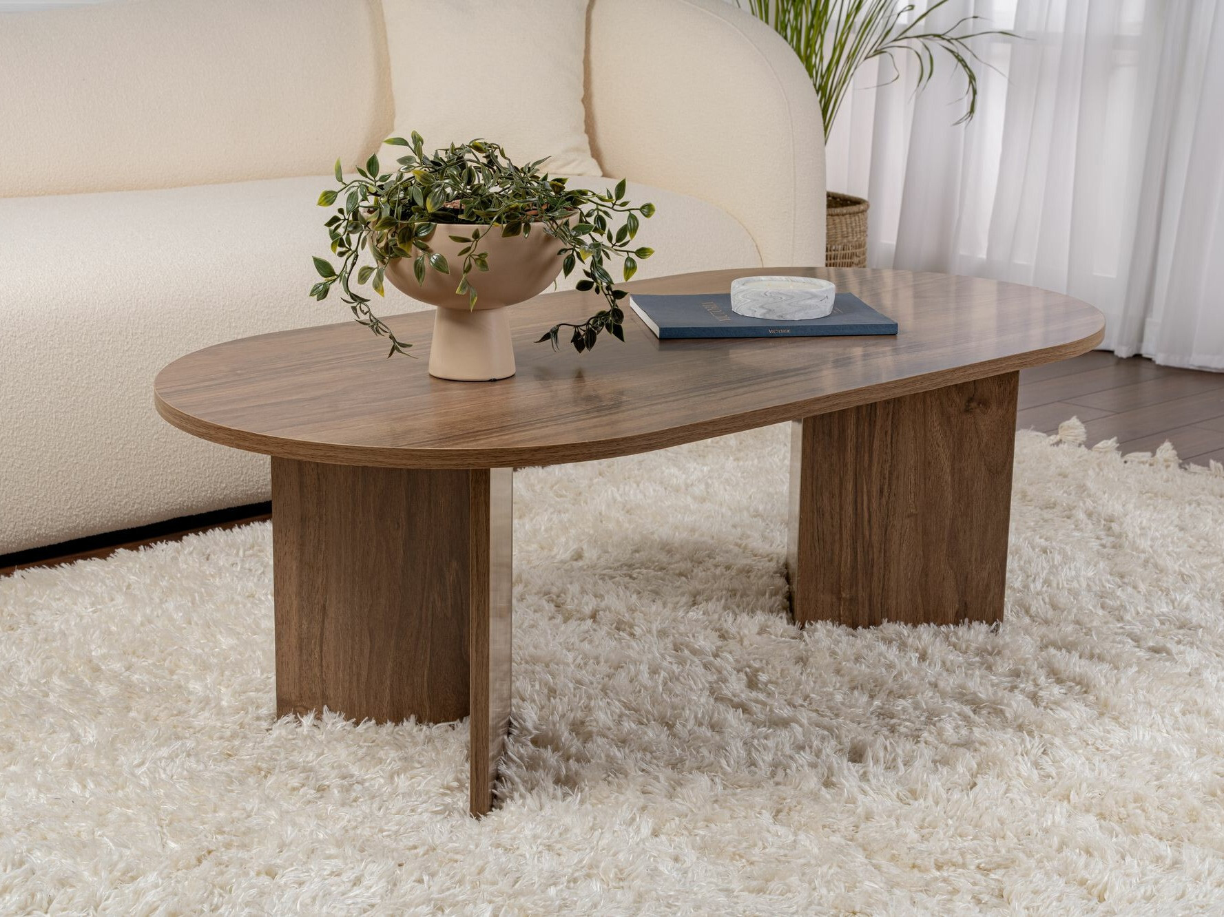 Dohányzóasztal Novato 111 (Dió)