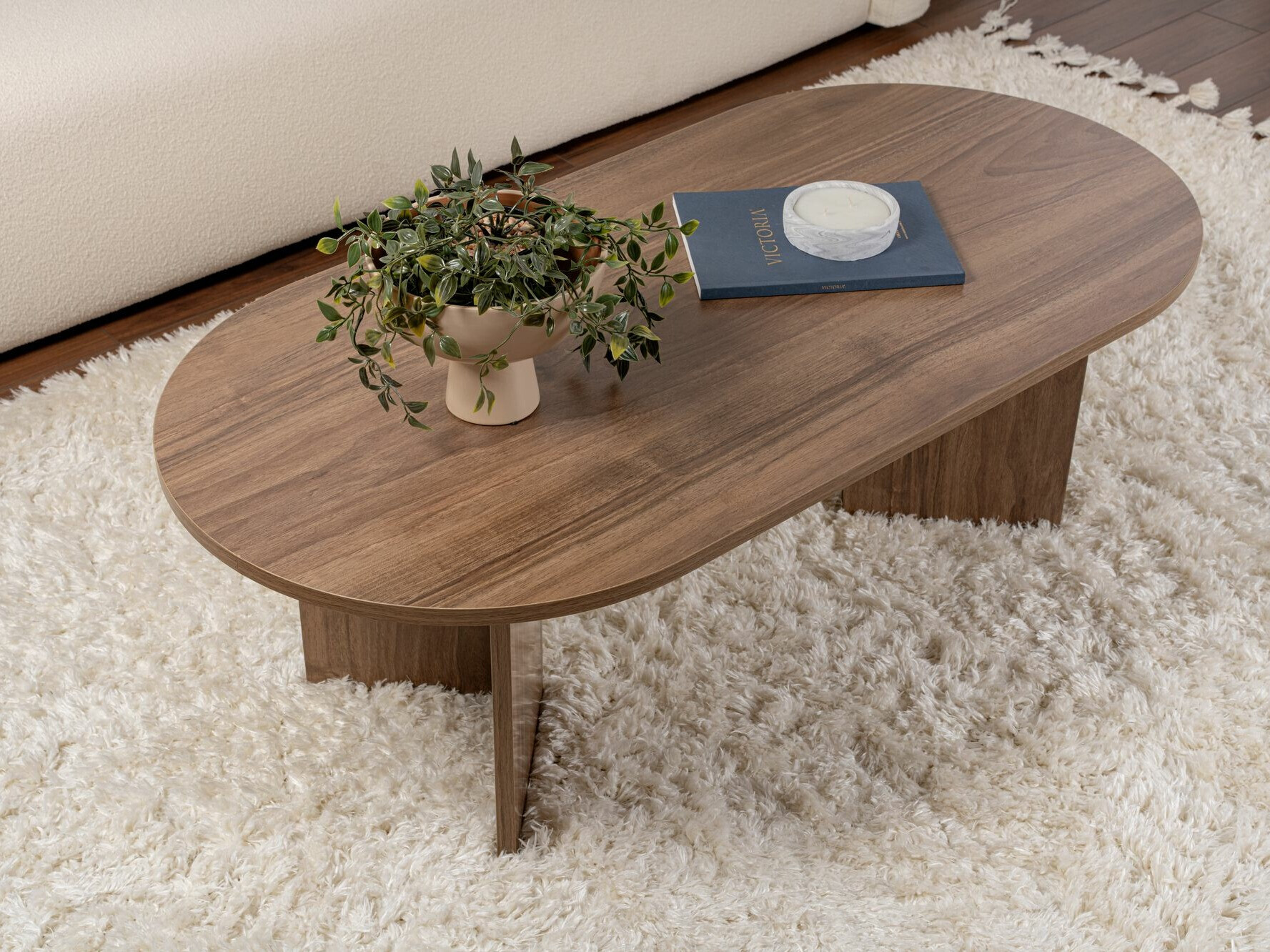 Dohányzóasztal Novato 111 (Dió)