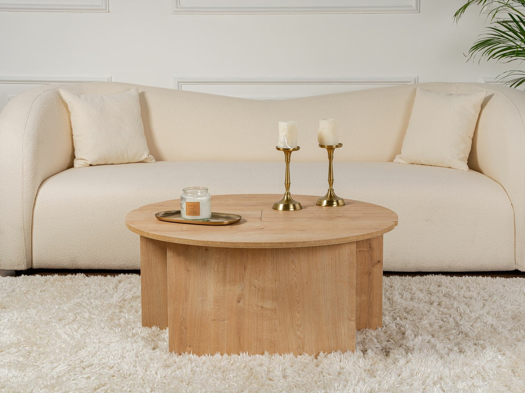 Dohányzóasztal szett Novato 114 (Tölgy)