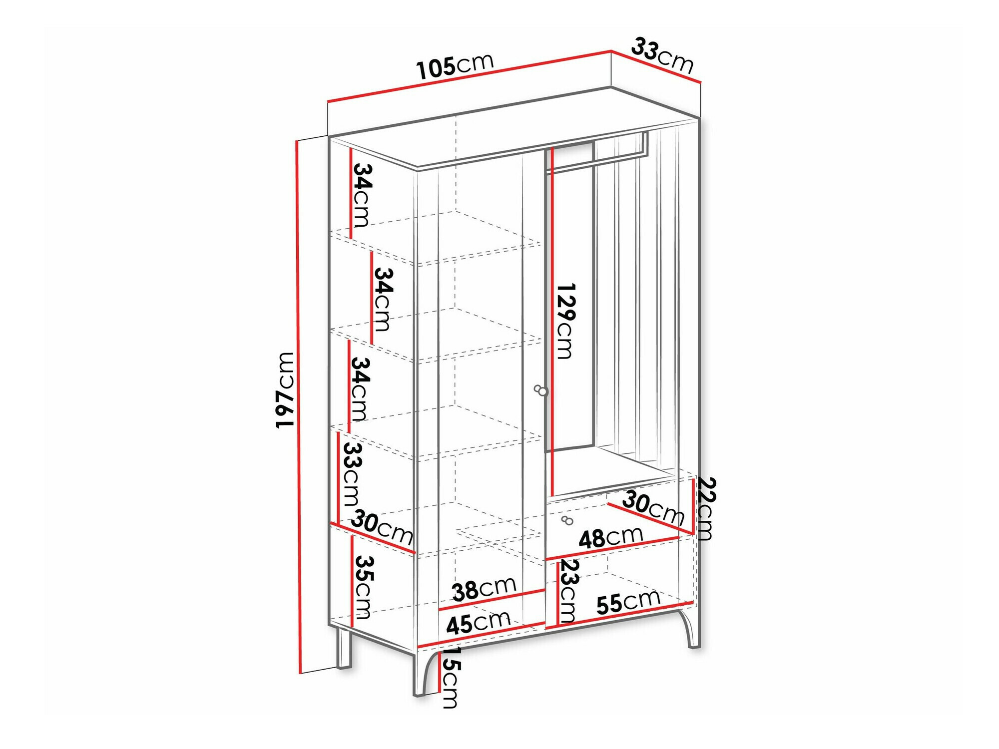Előszoba garnitúra Stanton 149