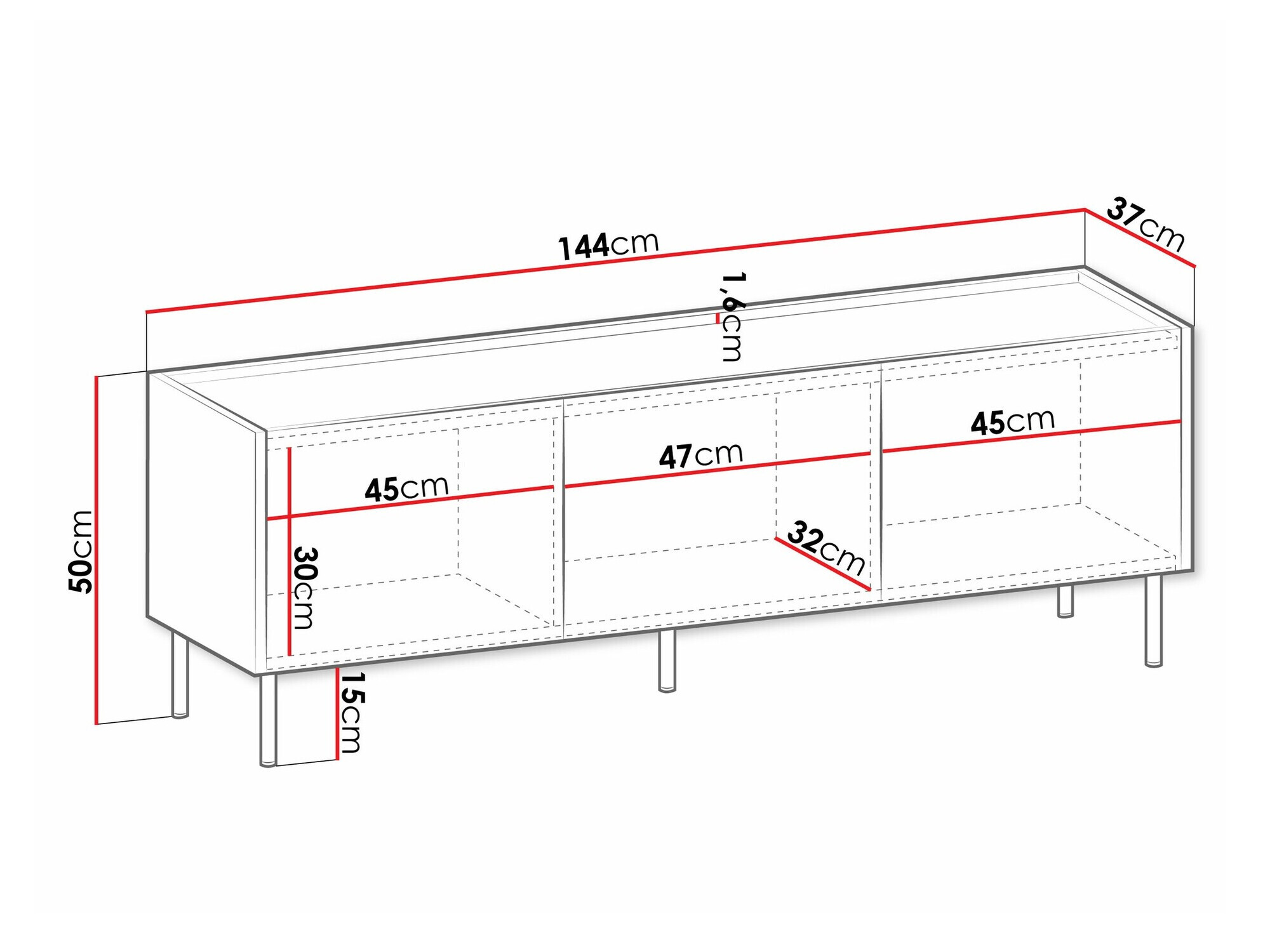 TV-állvány Comfivo Belviro 103