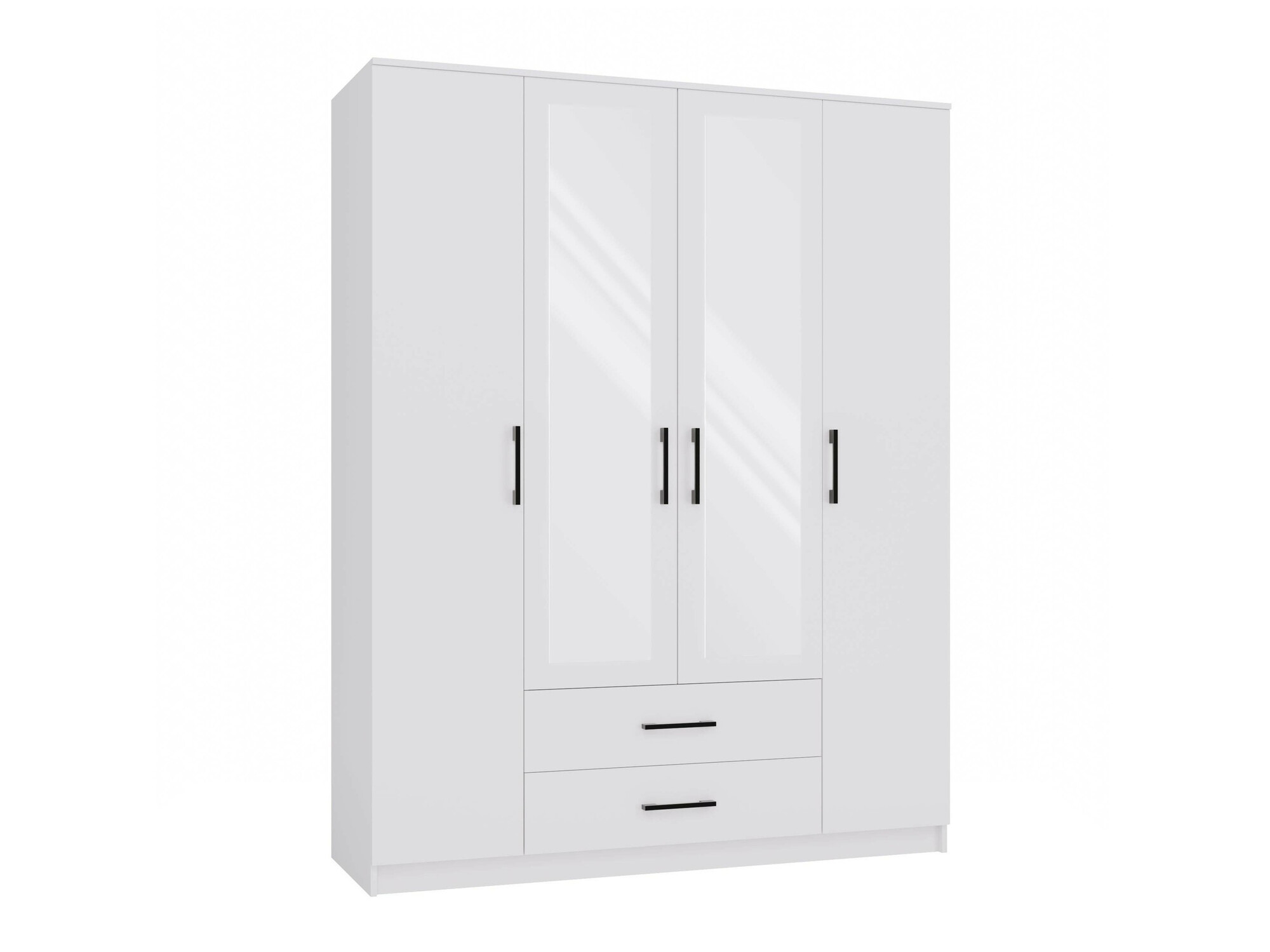 Gardróbszekrény Mandeville 117 (Fehér)