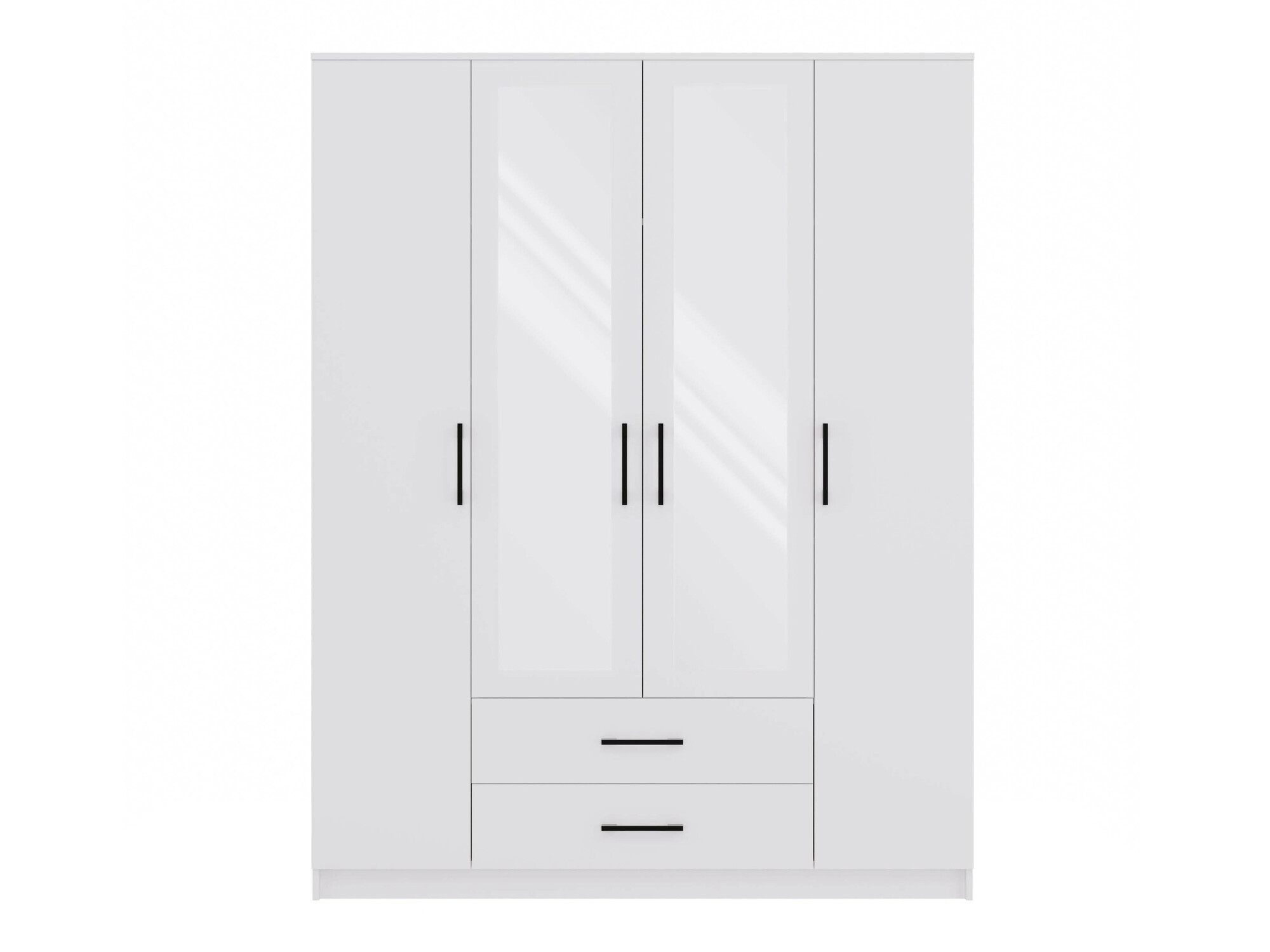 Gardróbszekrény Mandeville 117 (Fehér)