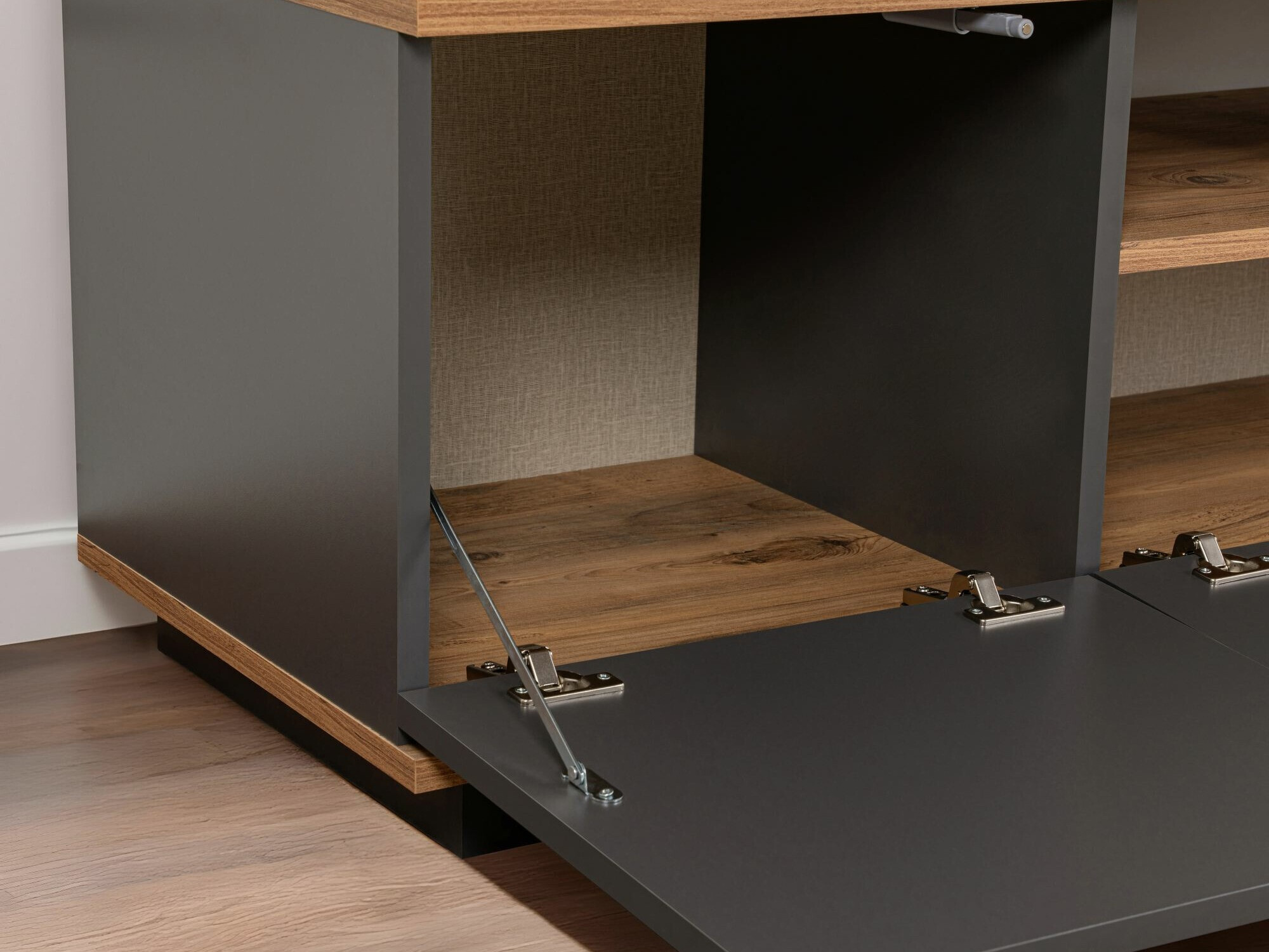 TV-állvány Kailua 2405 (Antracit)