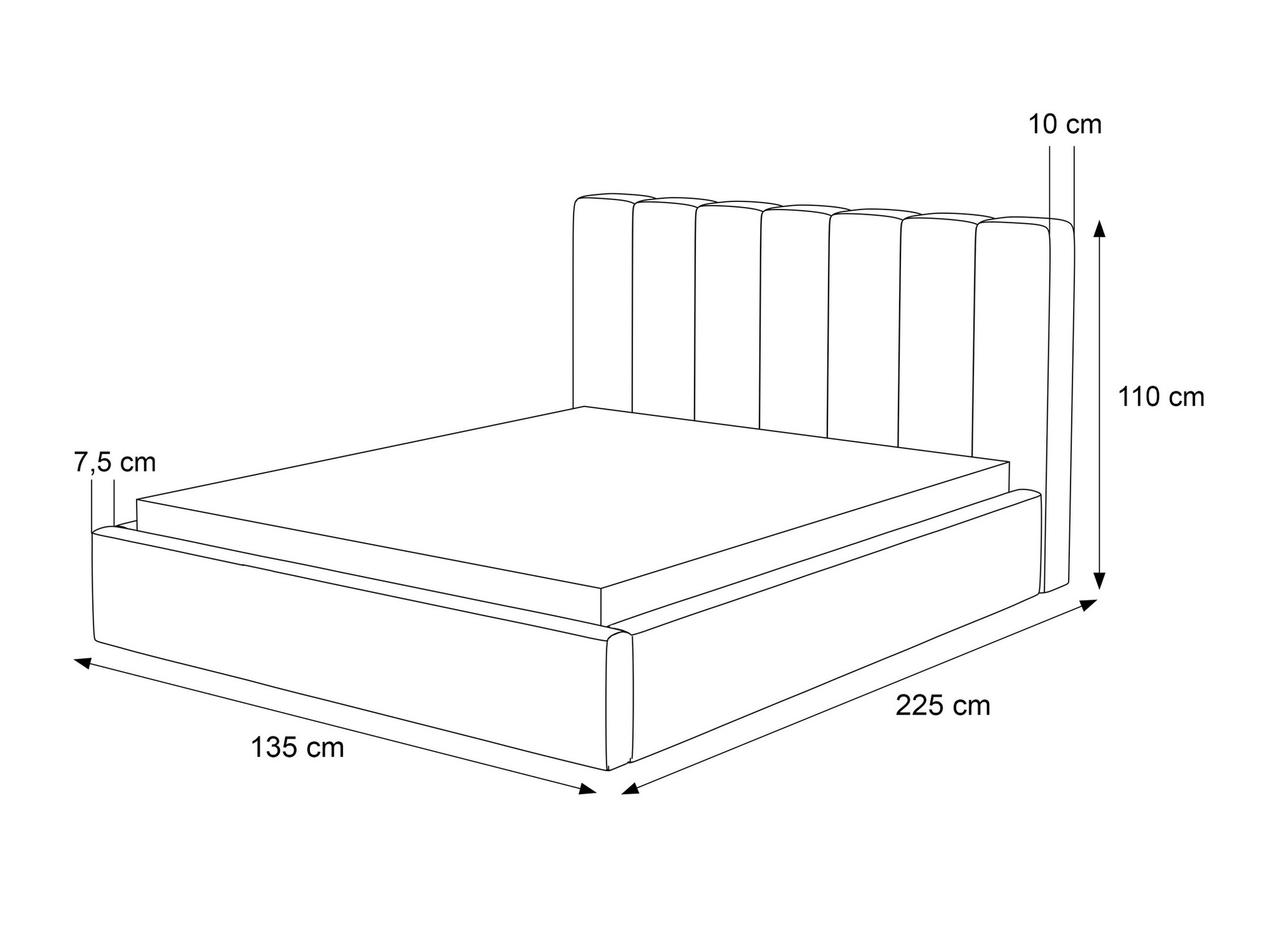 Ágy Martinez 112 (Magic Velvet 2219)