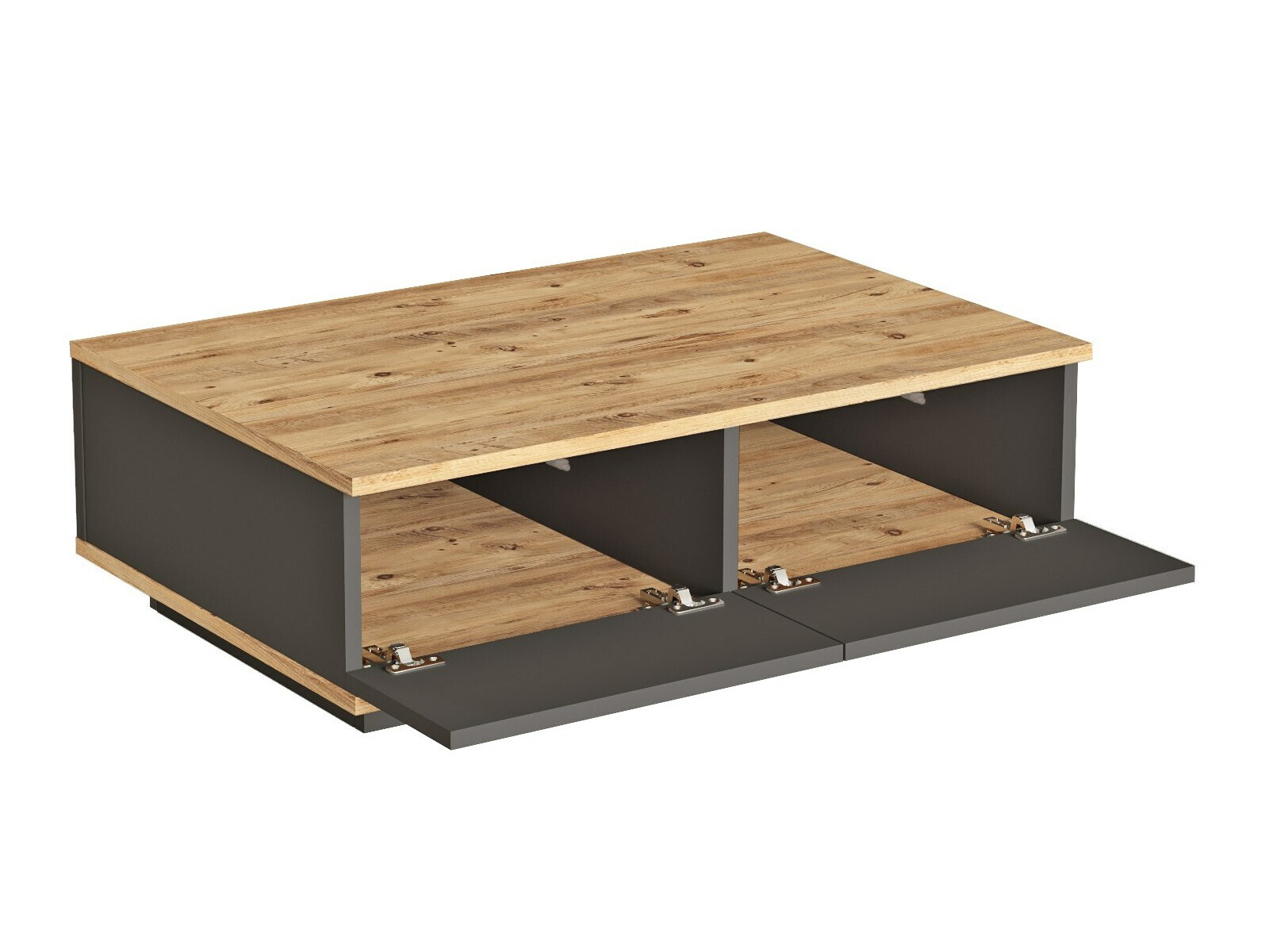 Dohányzóasztal Kailua 2426 (Antracit + Fenyő)