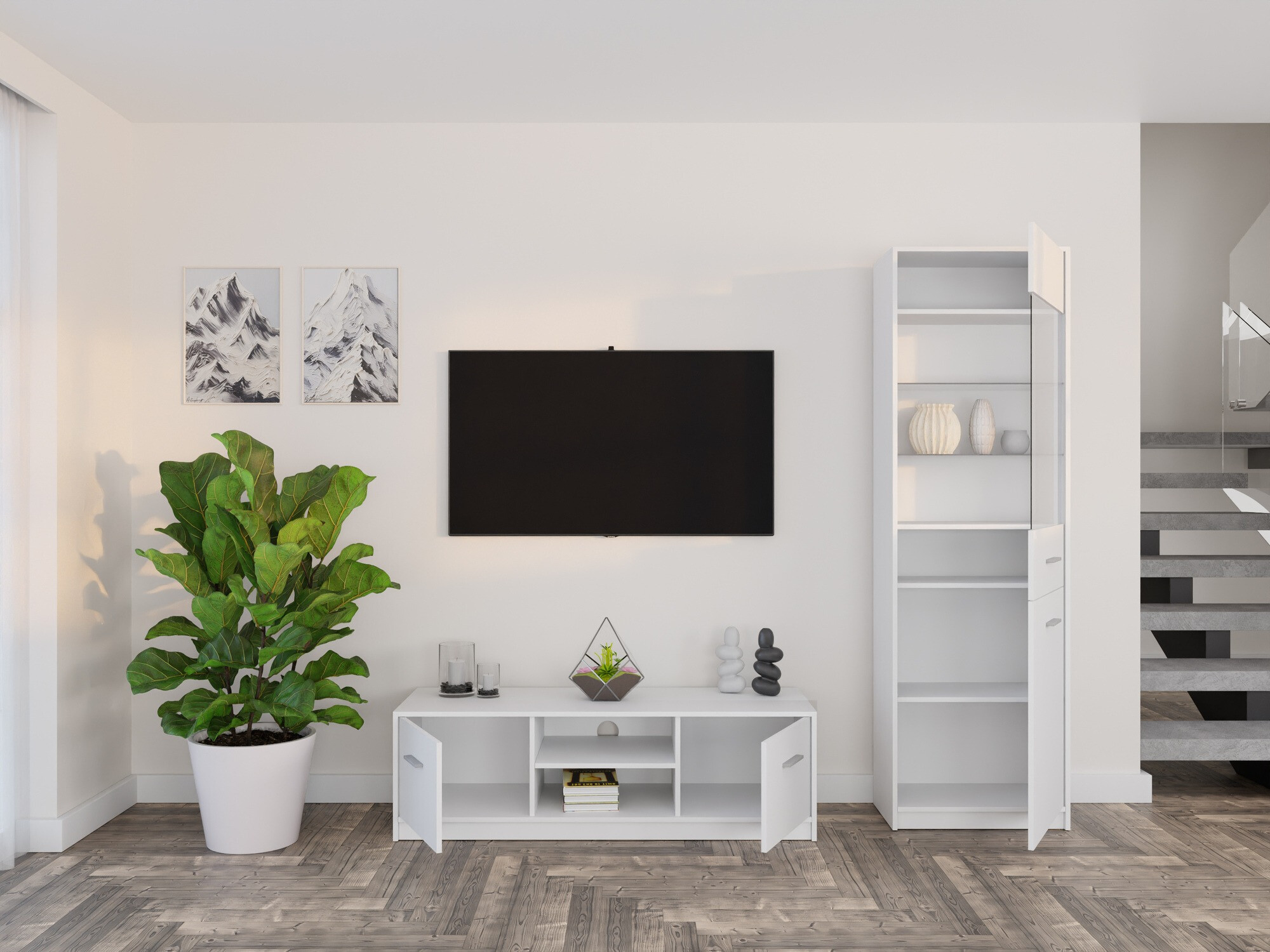 Nappali szett Novsore 161 (Fehér)