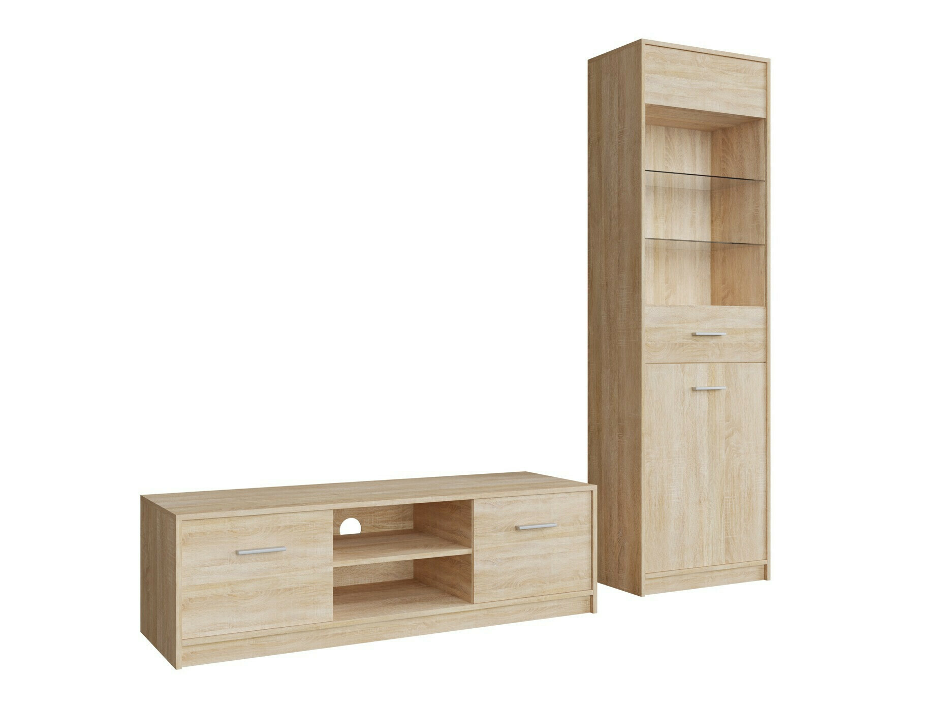 Nappali szett Novsore 161 (Sonoma tölgy)