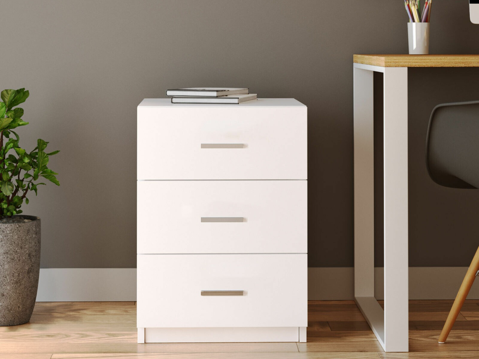 Görgős konténer Kailua 2427 (Fehér)