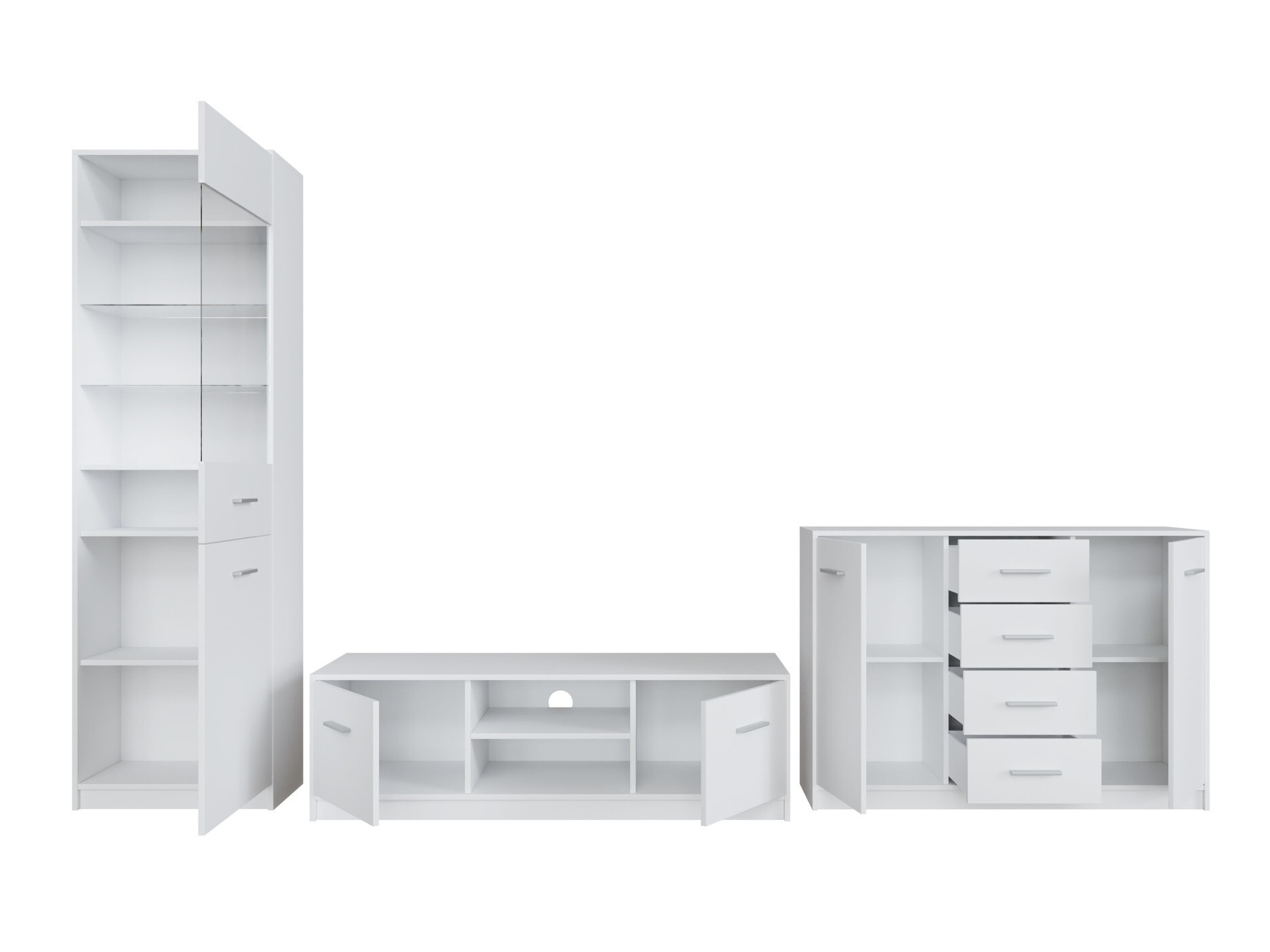 Nappali szett Novsore 162 (Fehér)