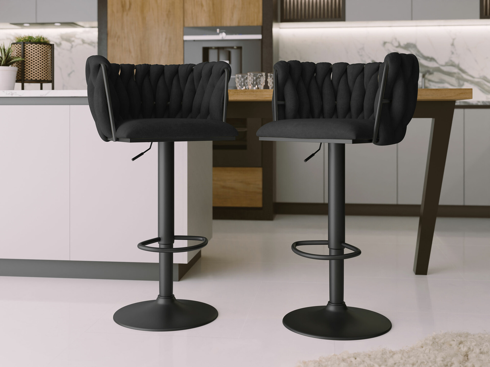 Bárszék Comfivo 435 (Fekete)