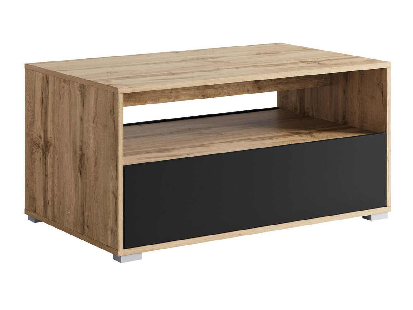 Dohányzóasztal Sarasota 188 (Wotan tölgy + Grafit)