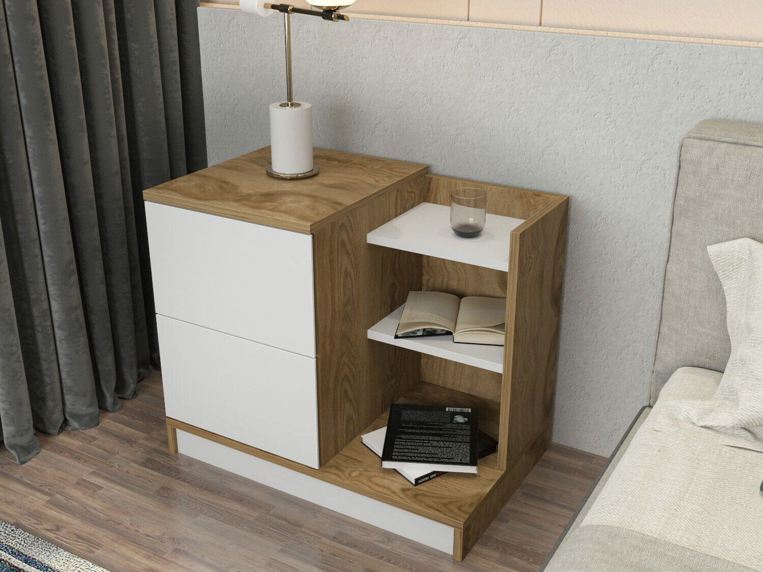 Éjjeliszekrény Kailua 2444