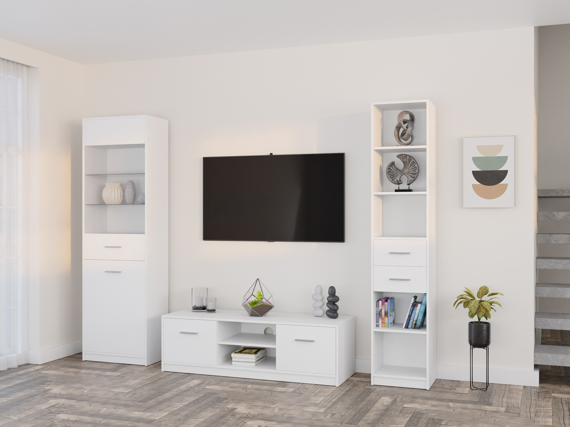 Nappali szett Novsore 163 (Fehér)