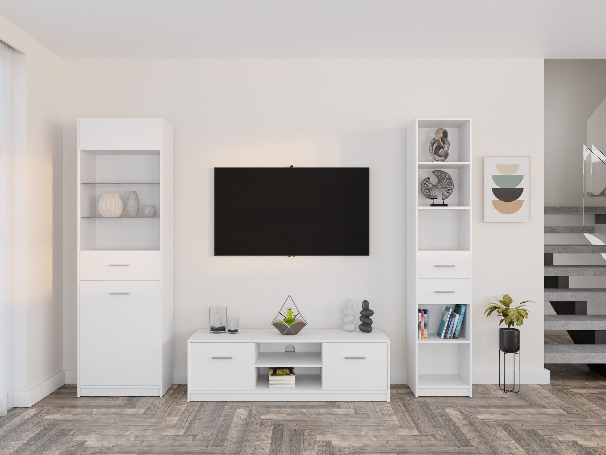 Nappali szett Novsore 163 (Fehér)