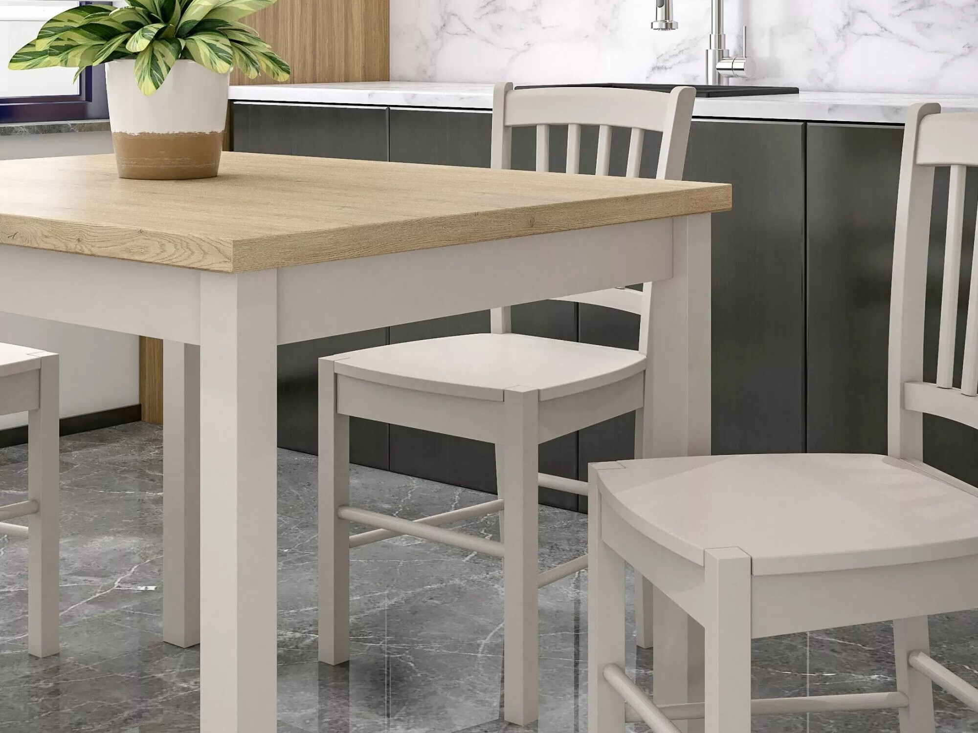 Asztal Detroit 345 (Tölgy + Kasmír)