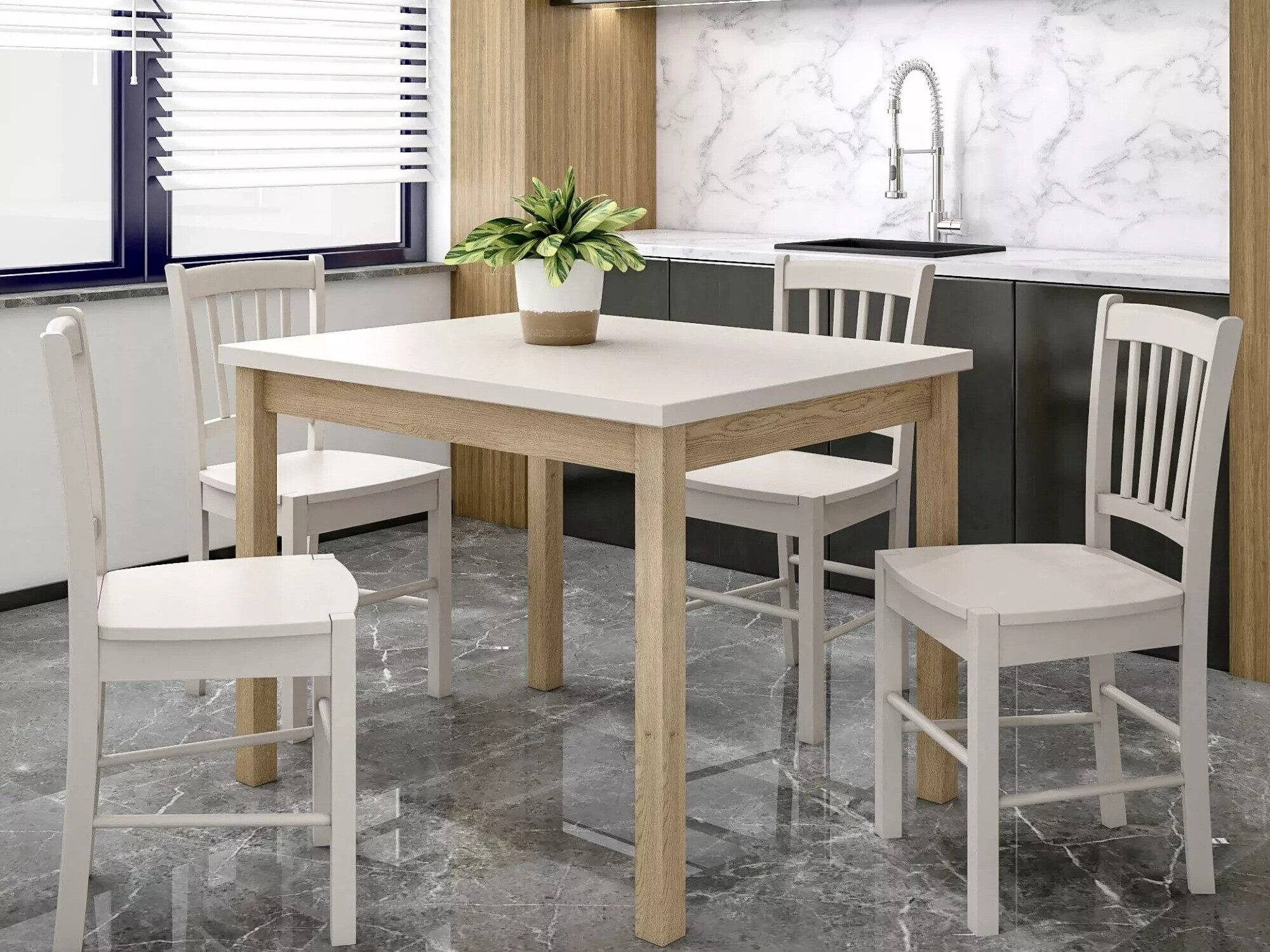 Asztal Detroit 705 (Kasmír + Tölgy)