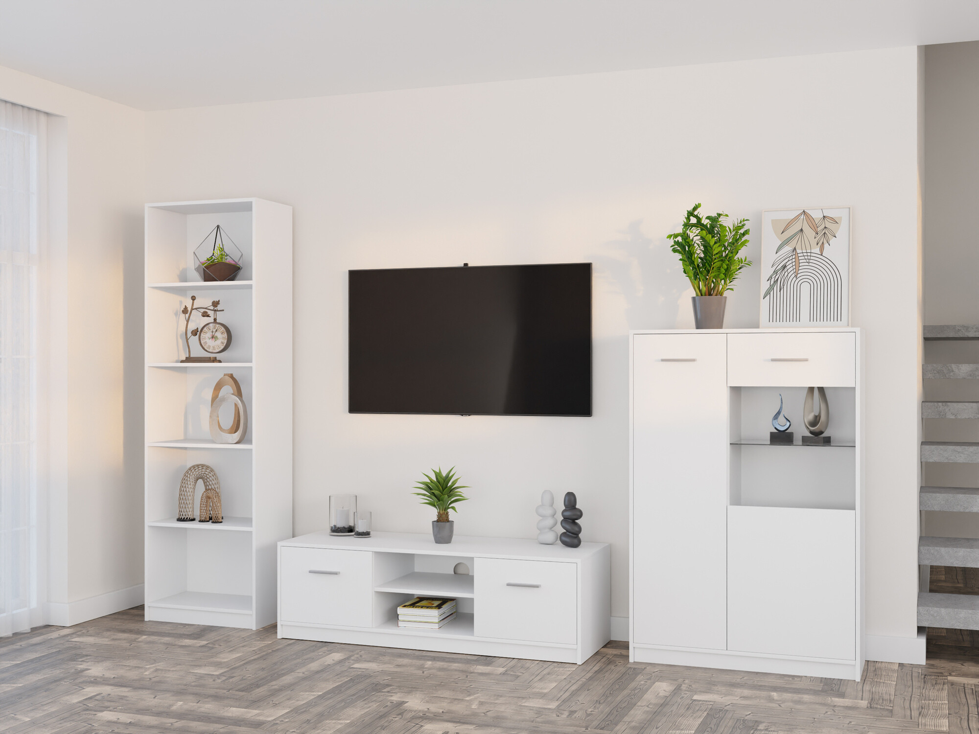 Nappali szett Novsore 164 (Fehér)