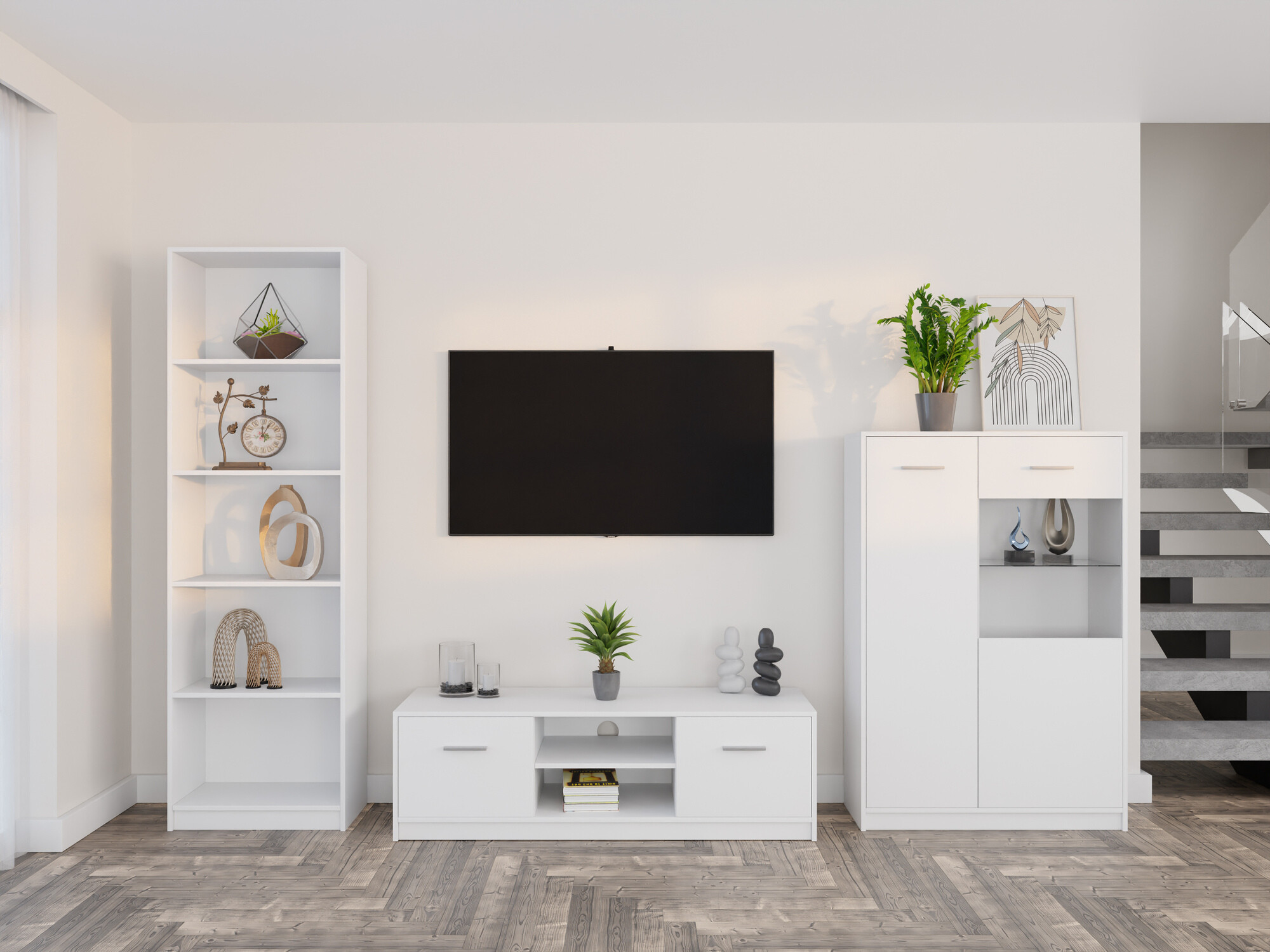 Nappali szett Novsore 164 (Fehér)