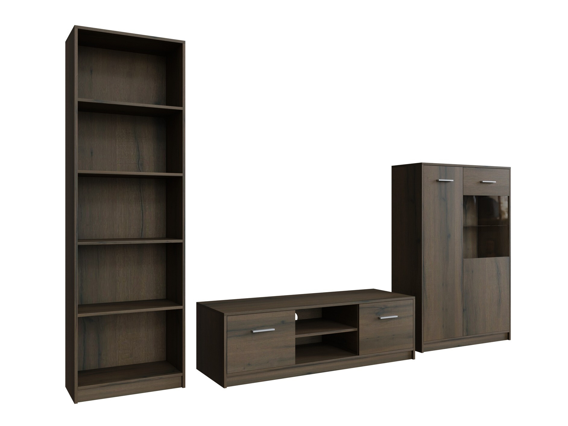 Nappali szett Novsore 164 (Sötét tölgy)