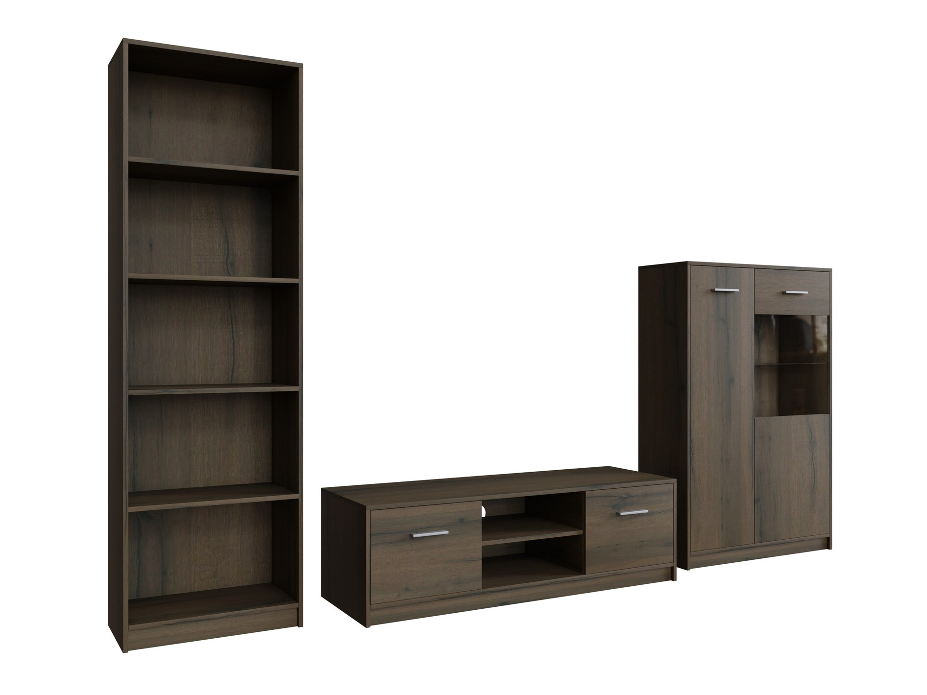 Nappali szett Novsore 164 (Sötét tölgy)