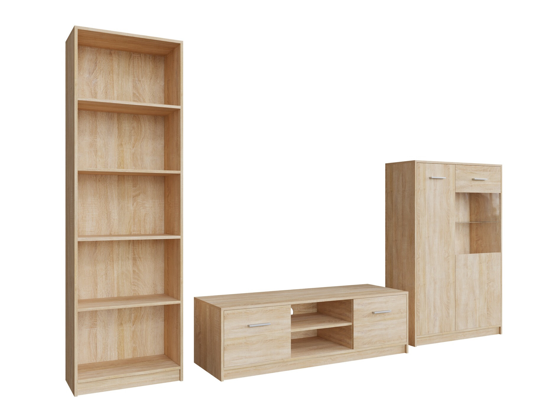 Nappali szett Novsore 164 (Sonoma tölgy)