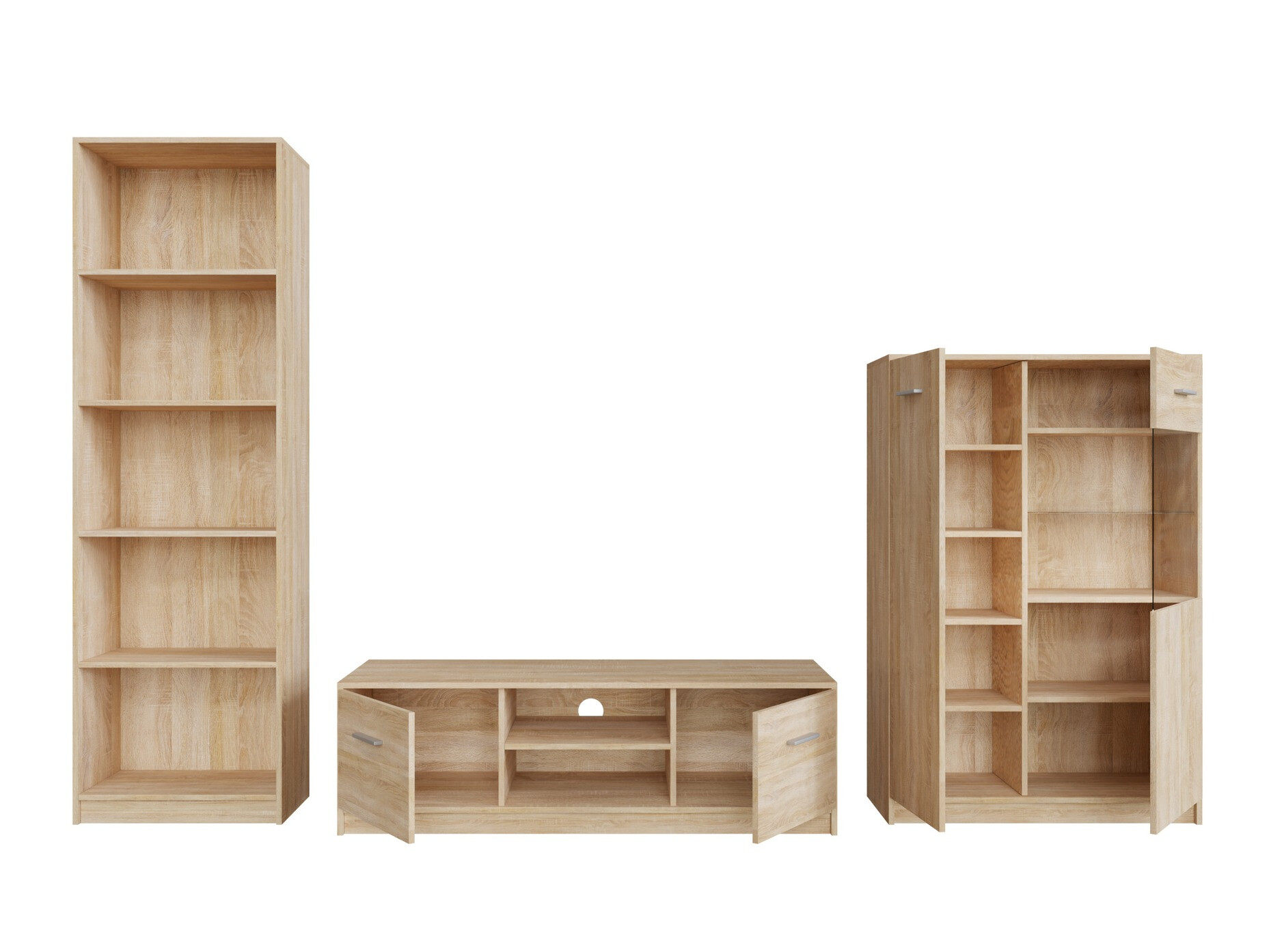 Nappali szett Novsore 164 (Sonoma tölgy)