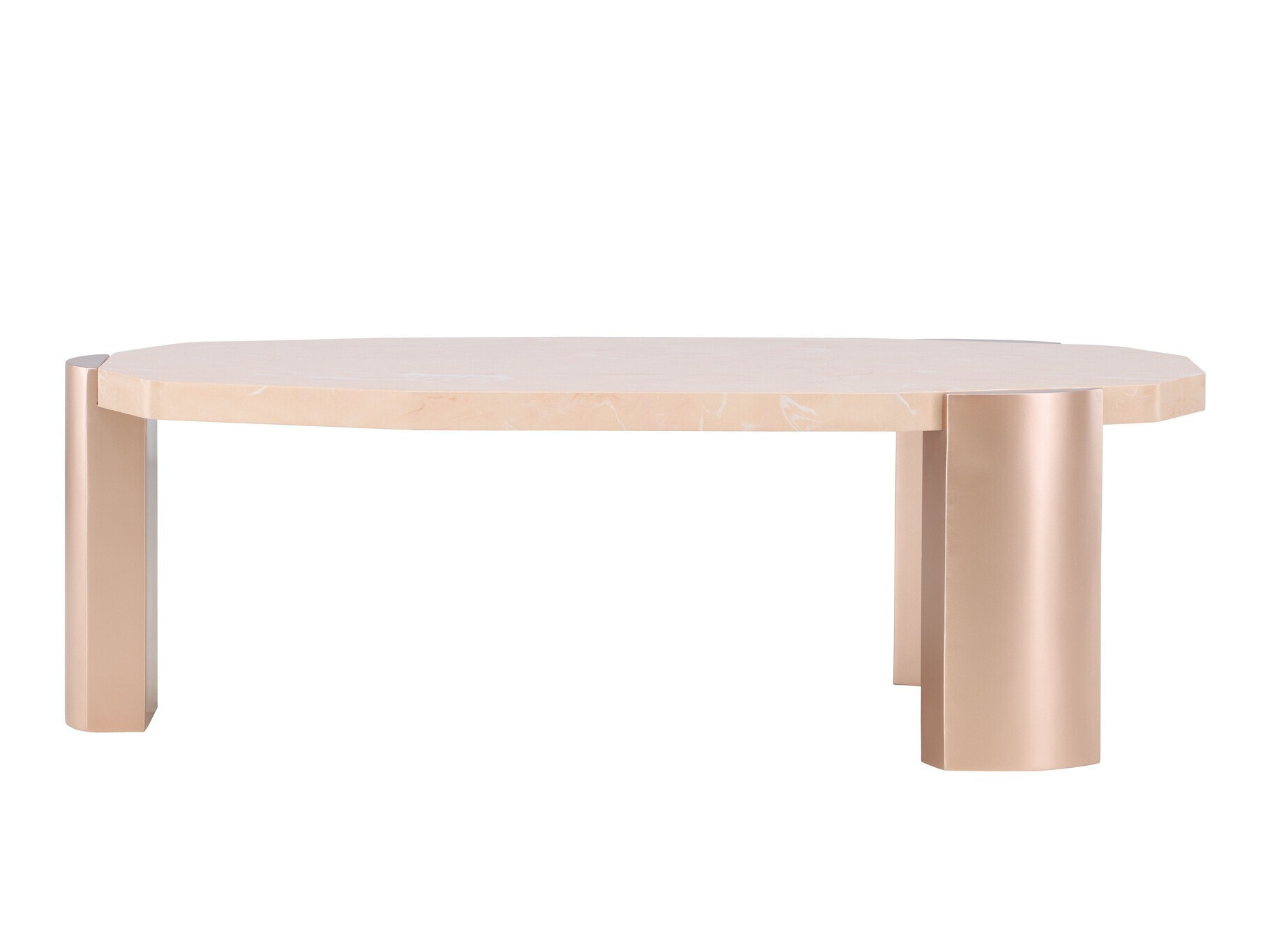 Dohányzóasztal Dallas 4792 (Bézs + Barna márvány)