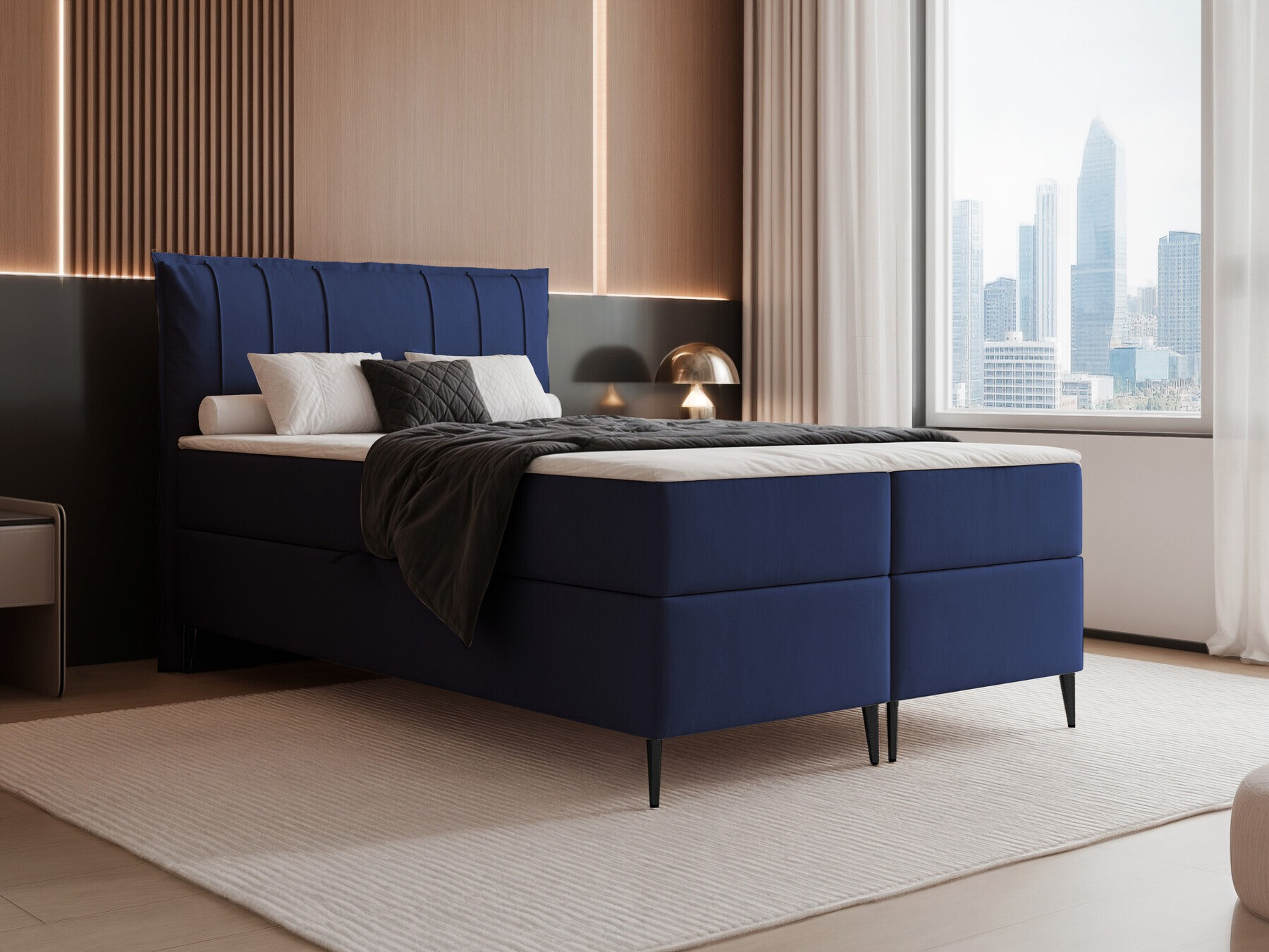 Kontinentális ágy Martinez 105 (Magic Velvet 2216)