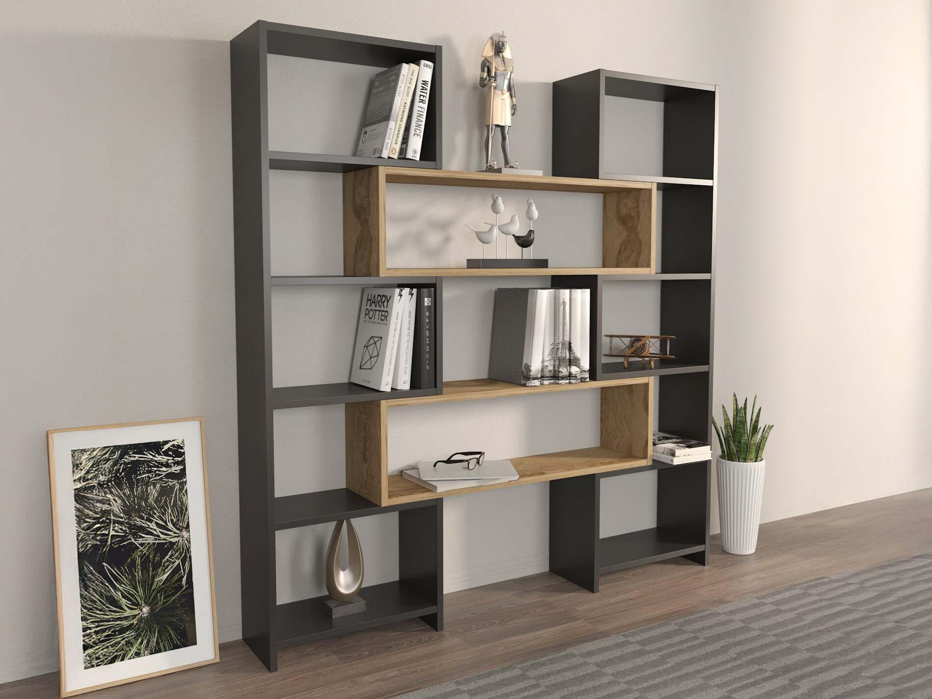 Könyvespolc Kailua 2448