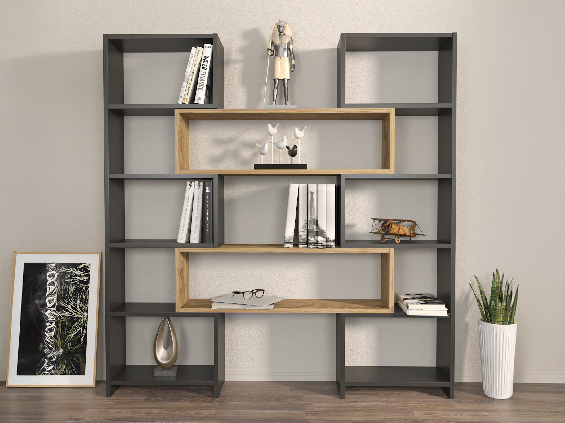 Könyvespolc Kailua 2448