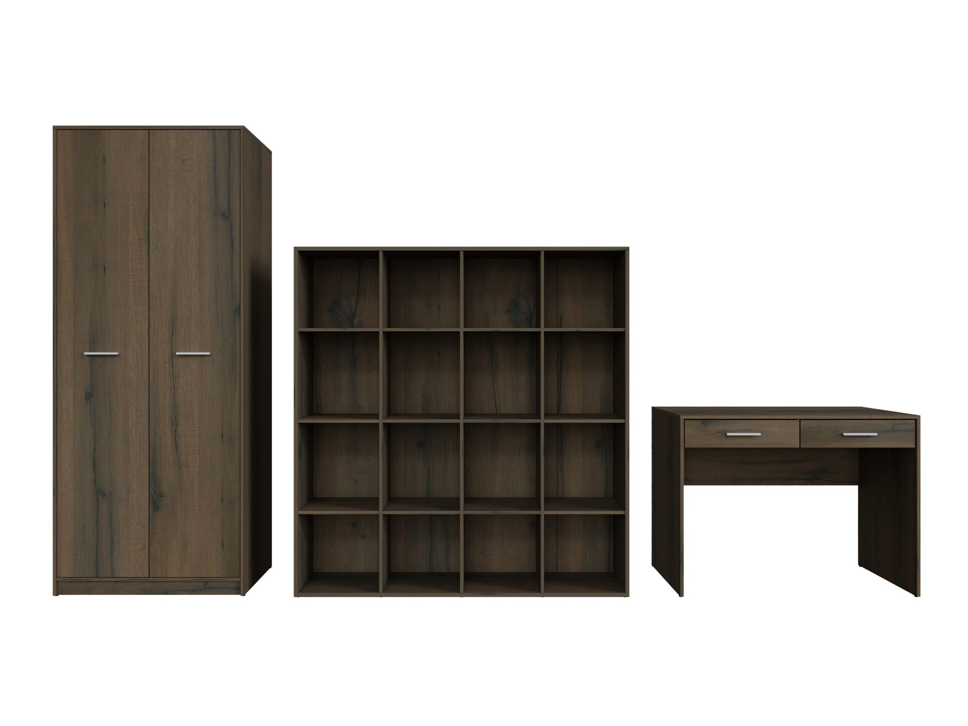 Otthoni iroda készlet Novsore 166 (Sötét tölgy)