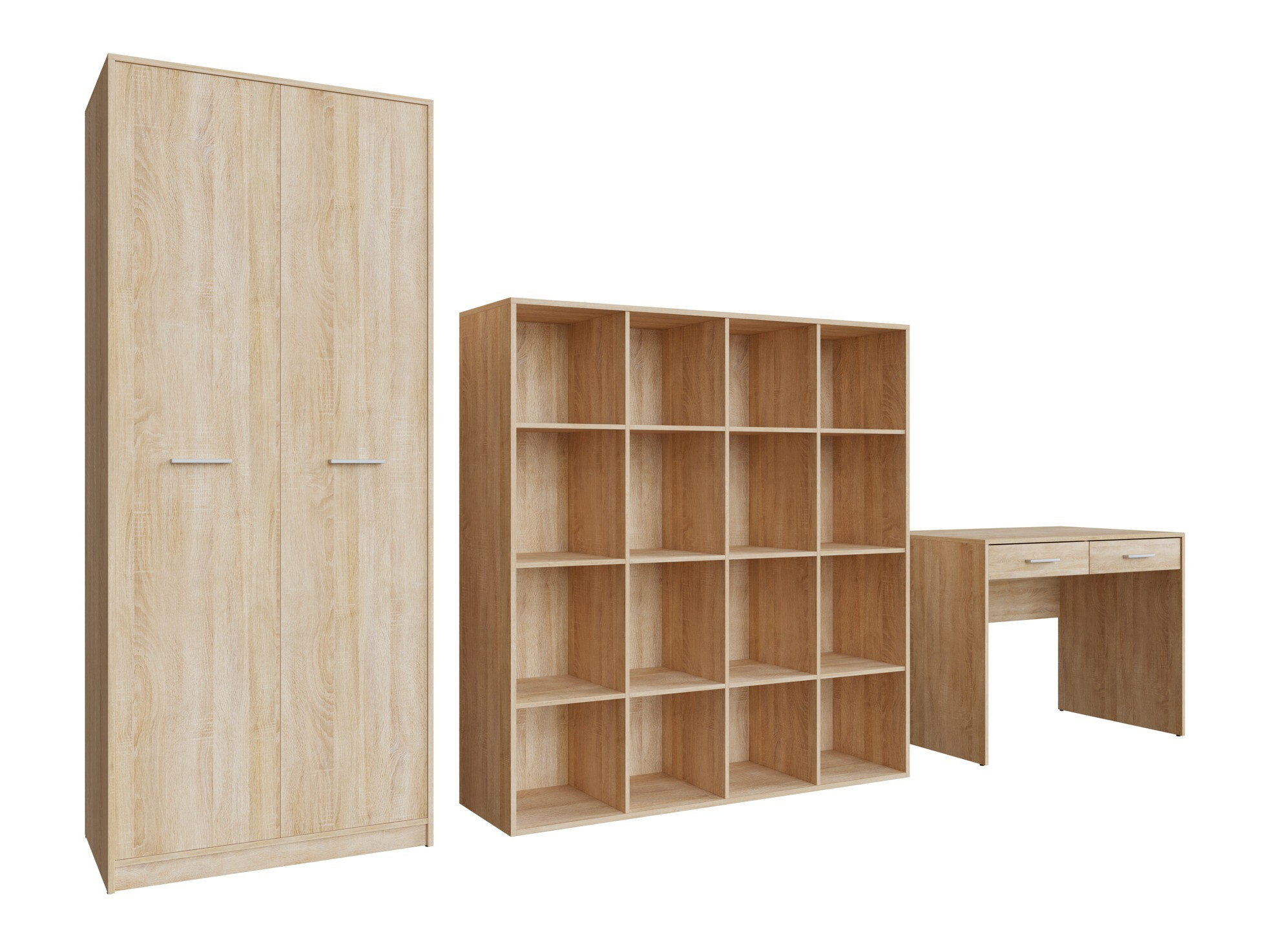 Otthoni iroda készlet Novsore 166 (Sonoma tölgy)