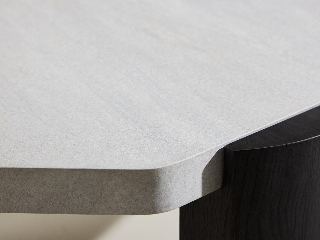 Dohányzóasztal Dallas 4792 (Fekete + Fehér márvány)