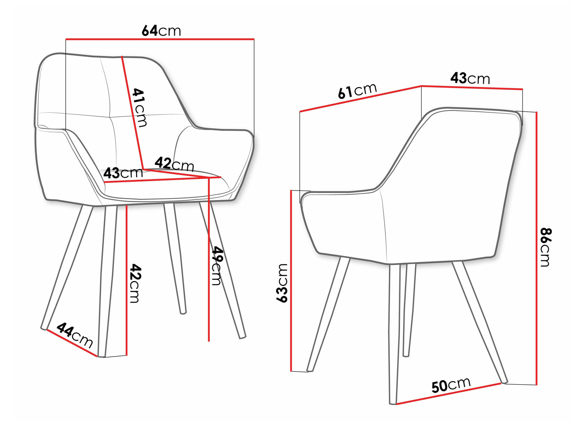 Szék Jackson 117 (Poso 14)