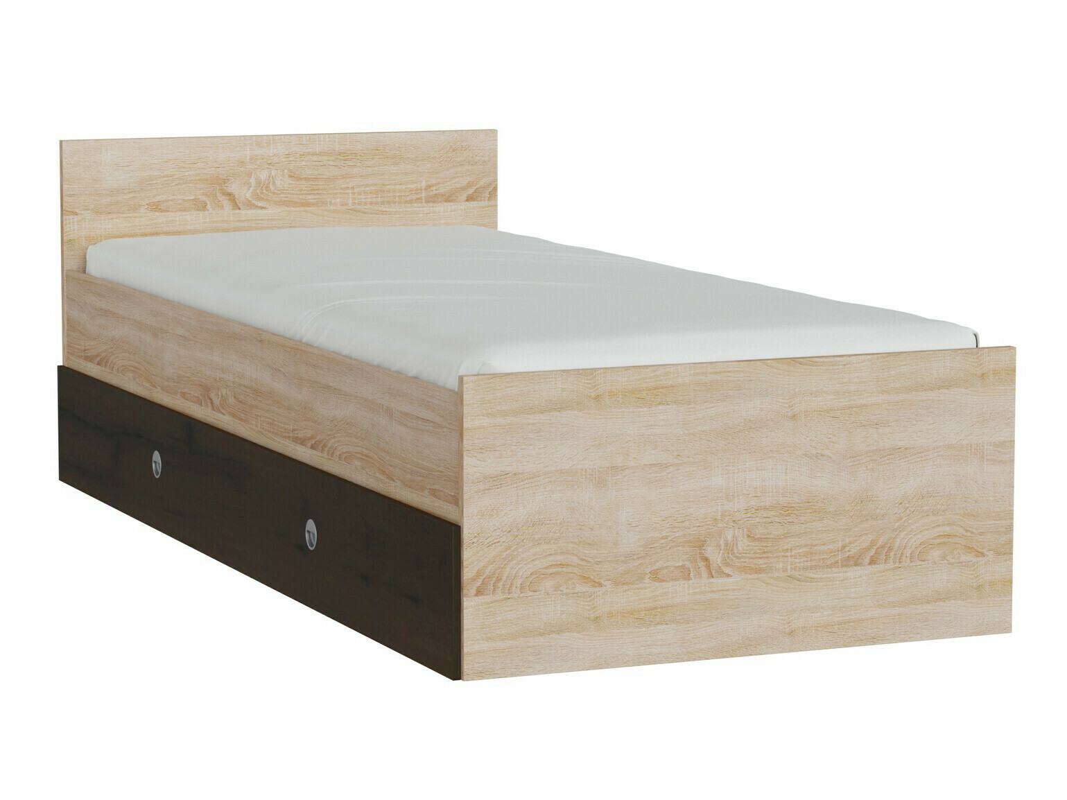 Ágy Novsore 126 (Sonoma tölgy)