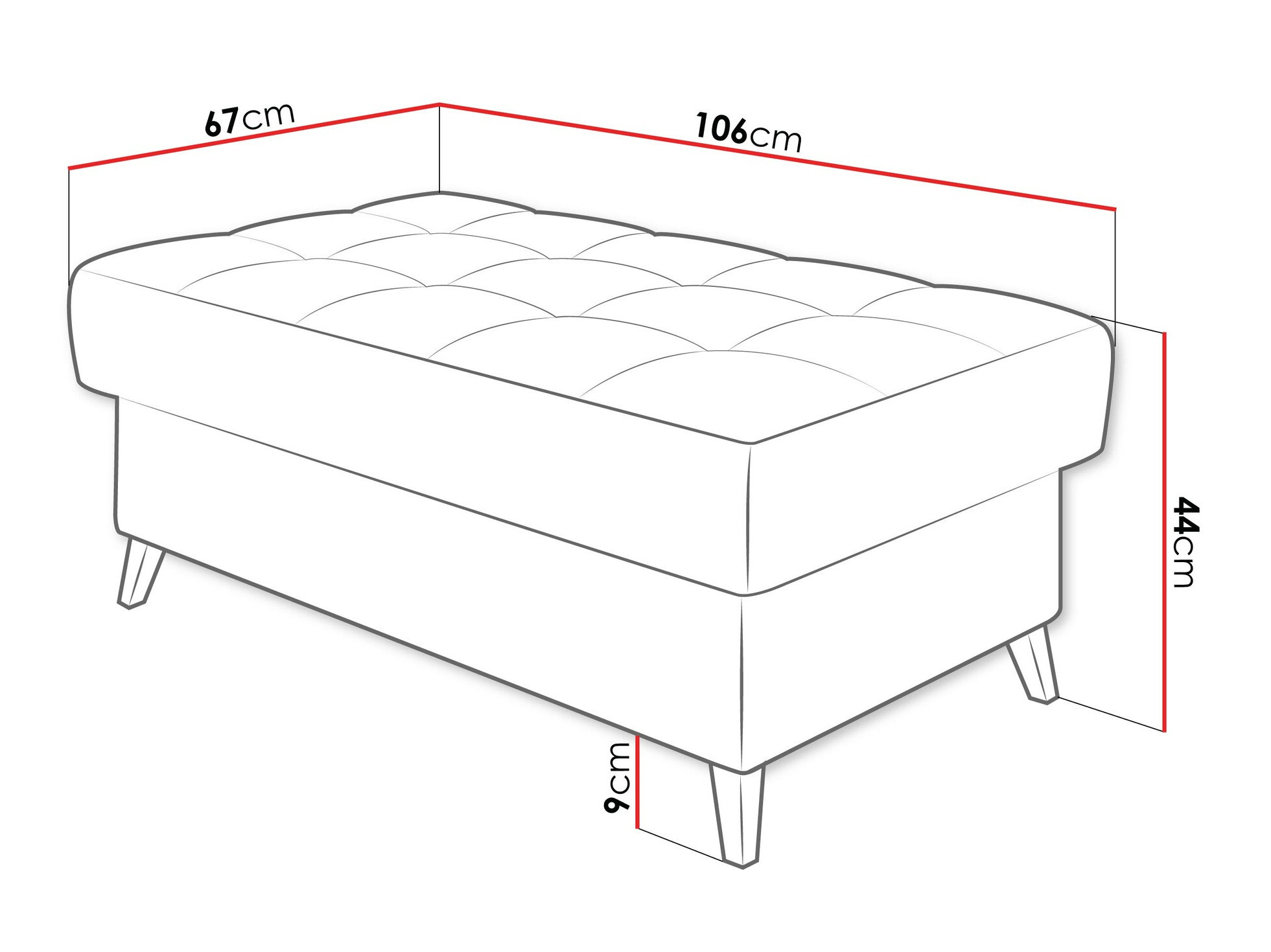 Kárpitozott pad Comfivo Agnus (Matana 17)