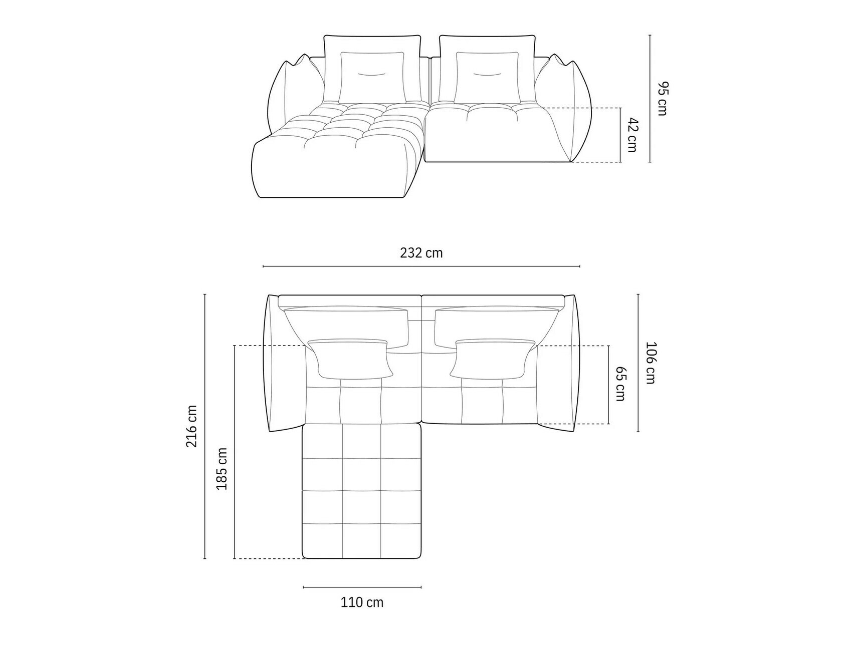 Sarokkanapé Benorli 102 (Casino Taupe)